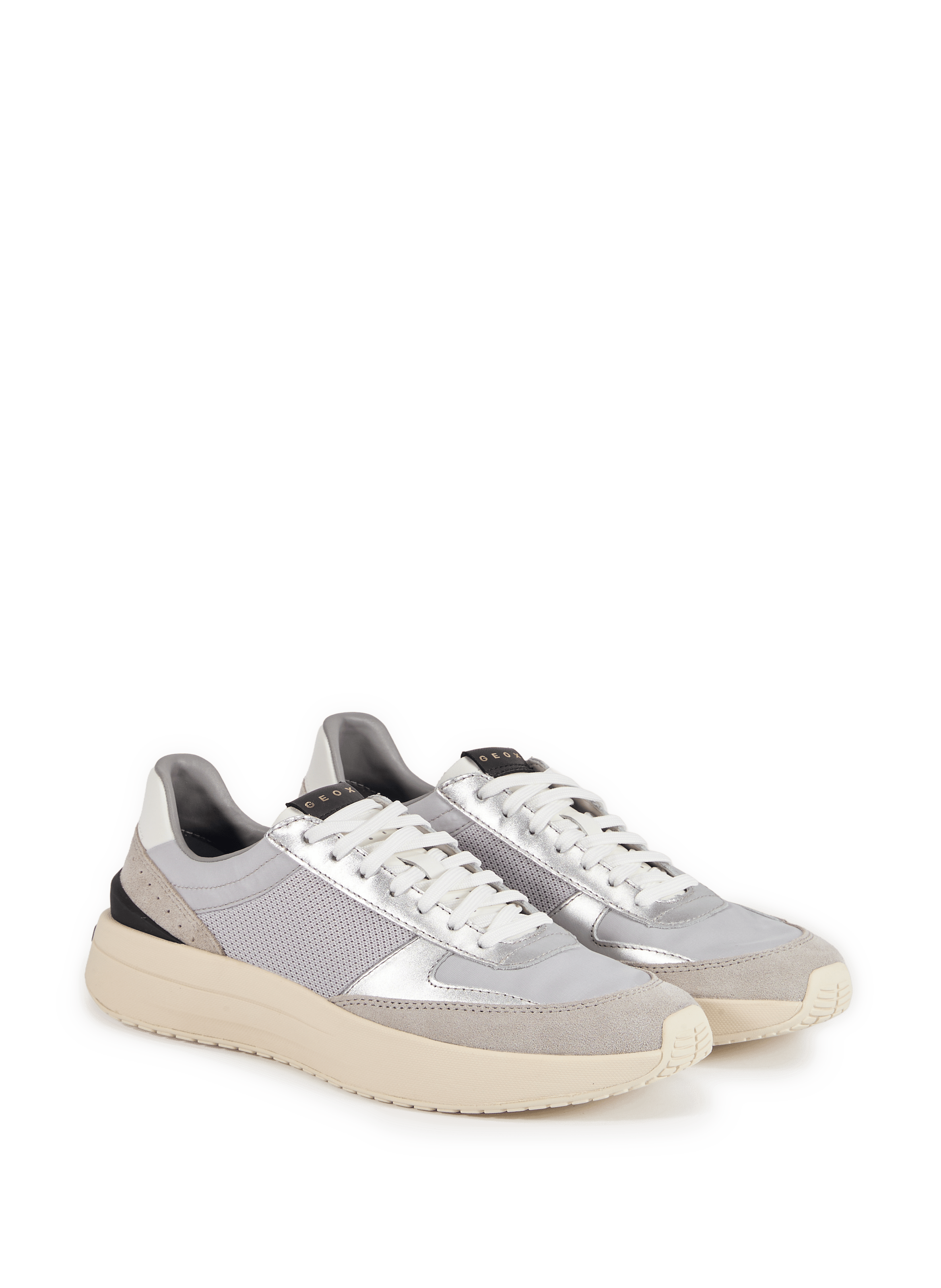 Fabric platform sneakers GEOX Multicolour