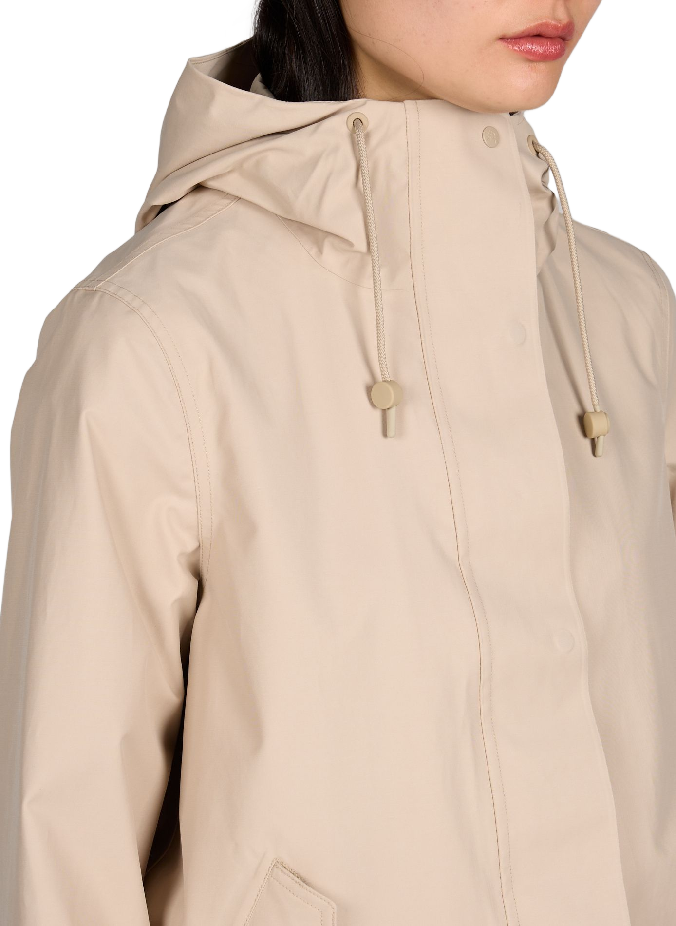 Parka Fishtail imperméable AIGLE Beige
