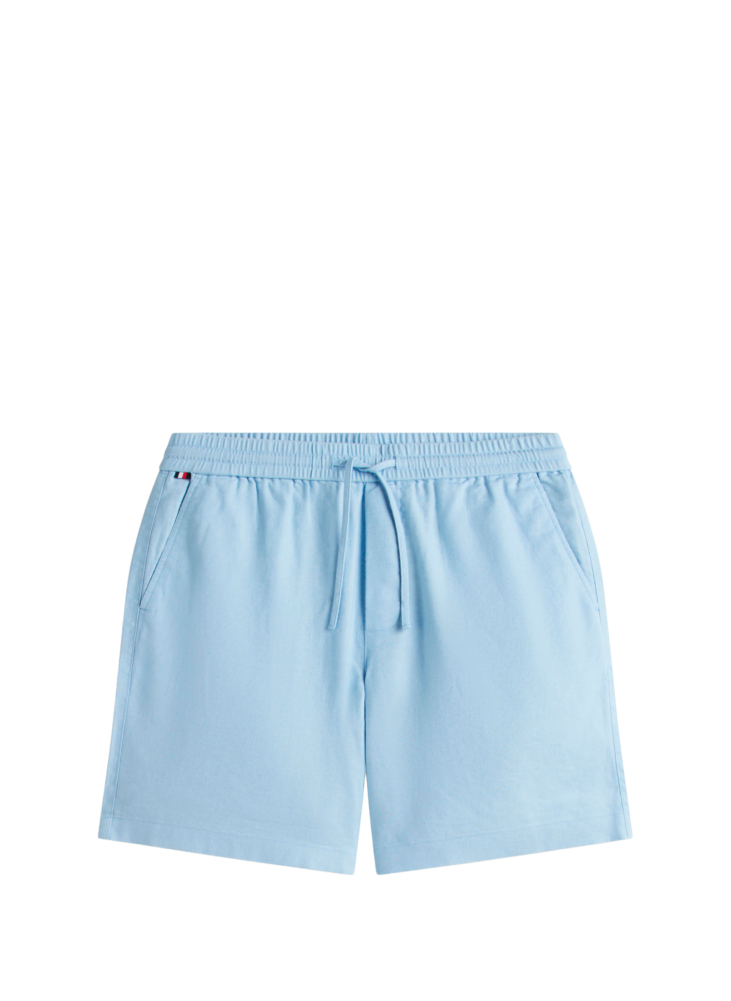 Short chino Dover en lin mélangé TOMMY HILFIGER Bleu