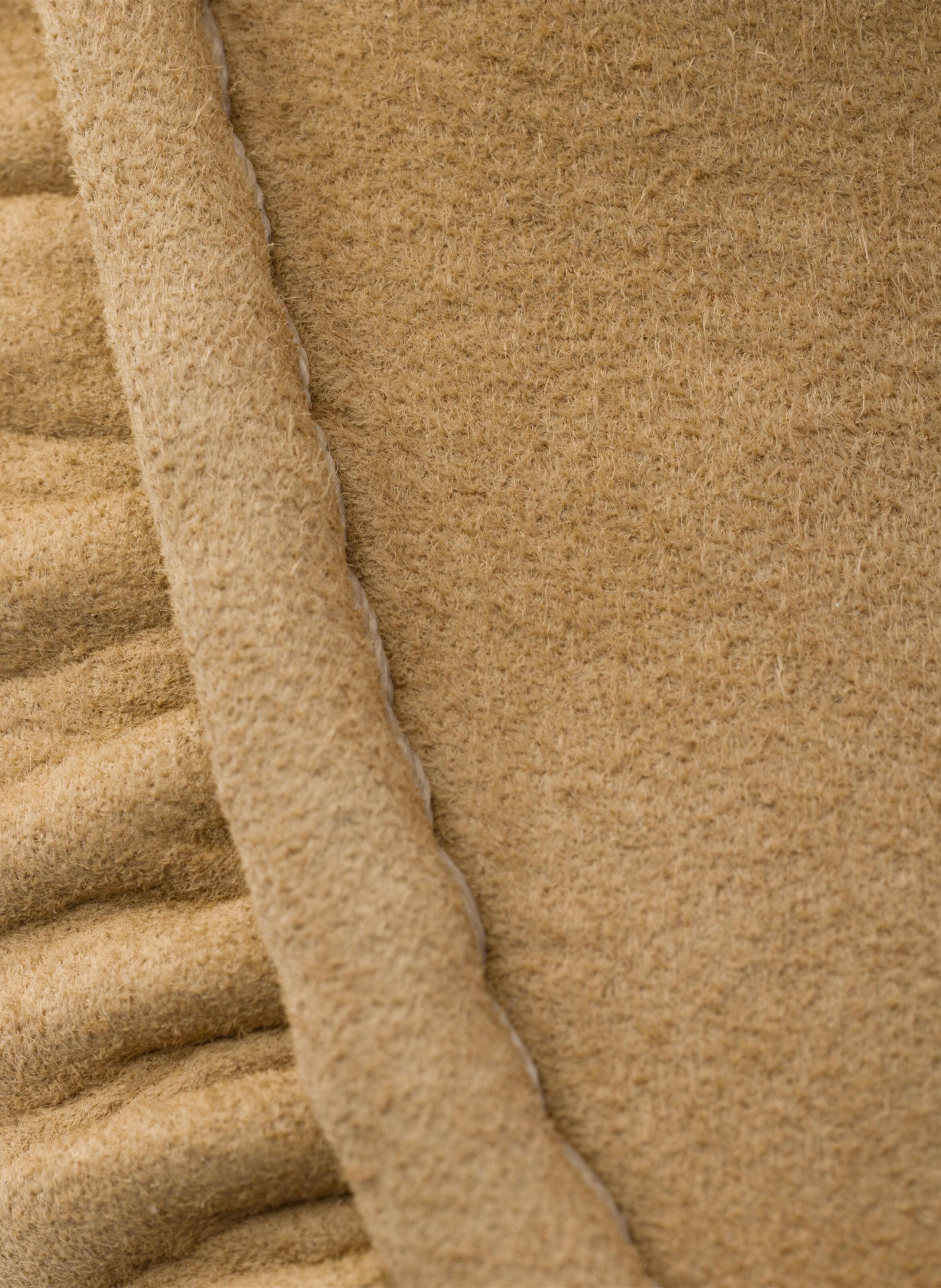 Mules en veau velours PRADA Beige