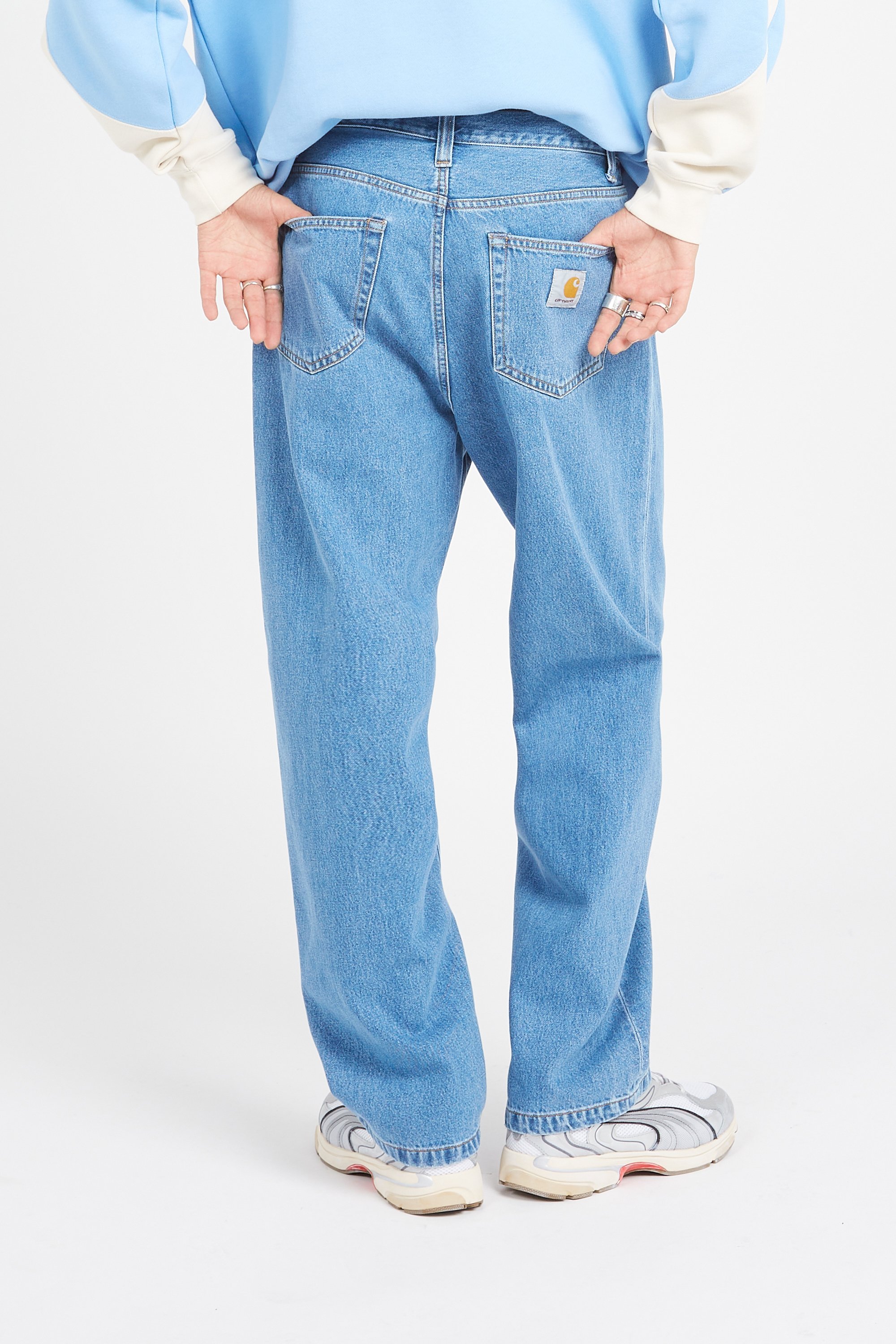 Jean landon CARHARTT WIP Bleu