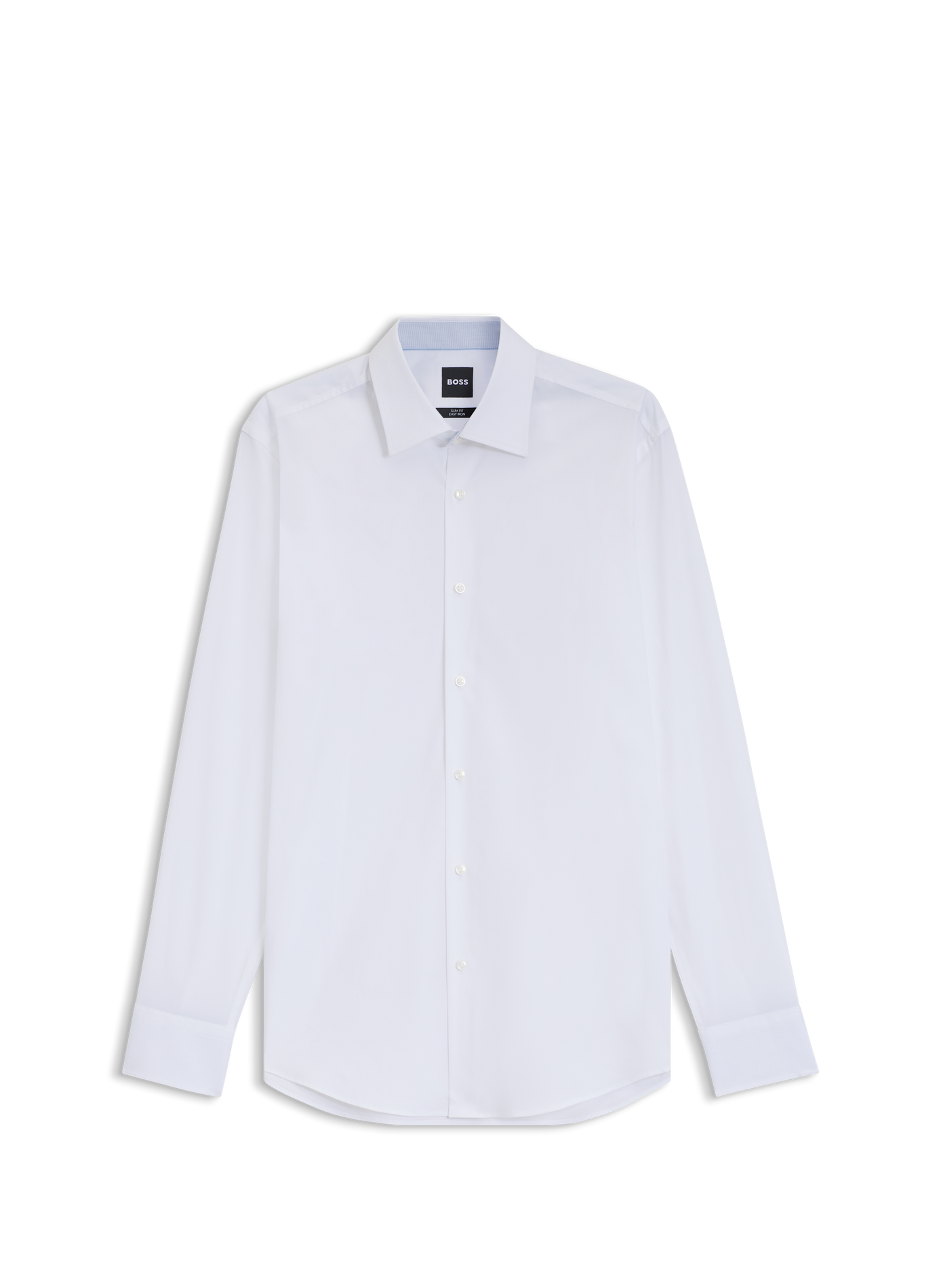 Chemise slim en coton mélangé BOSS Wit