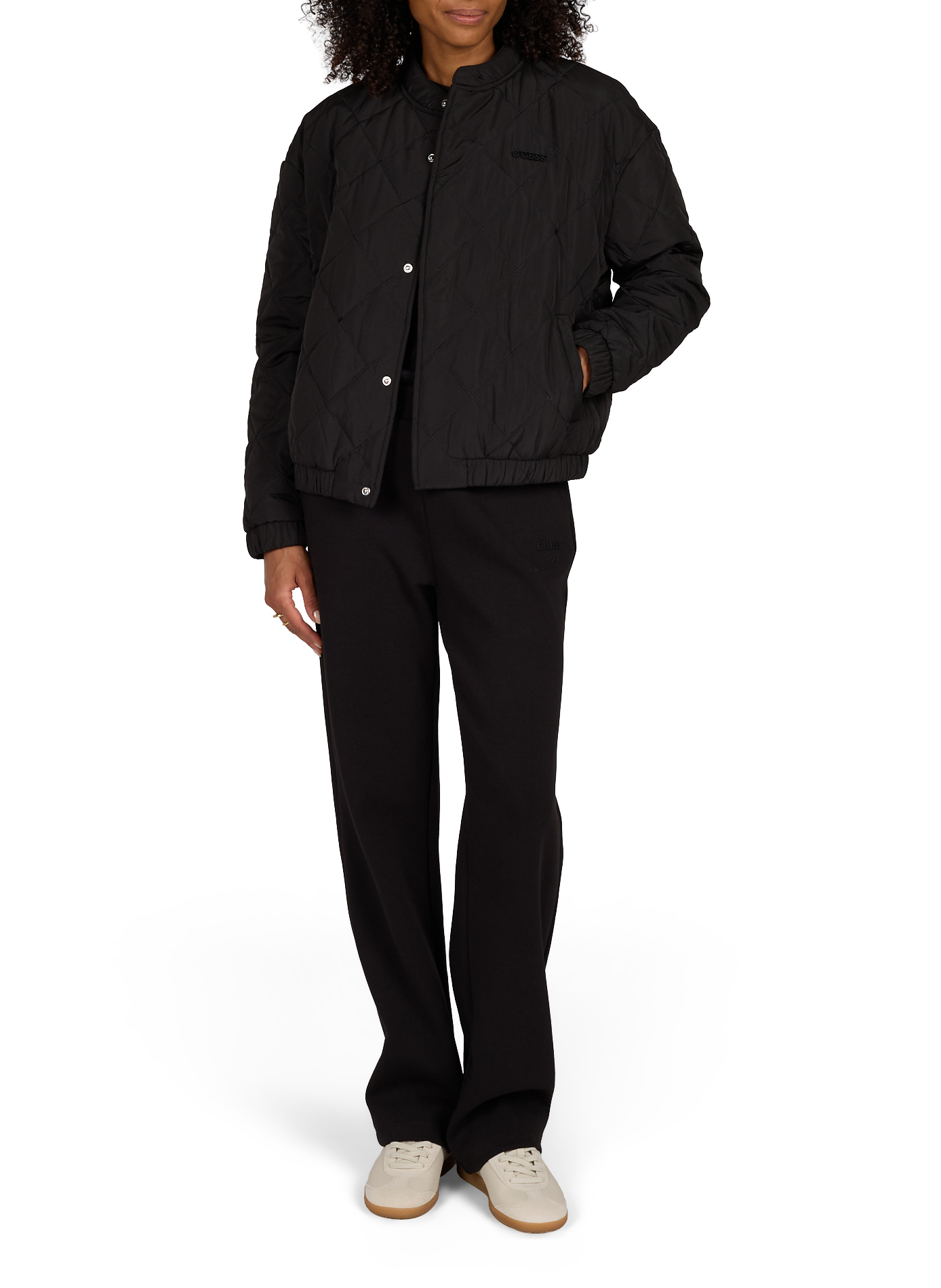 Bomber ample matellassé GUESS Noir