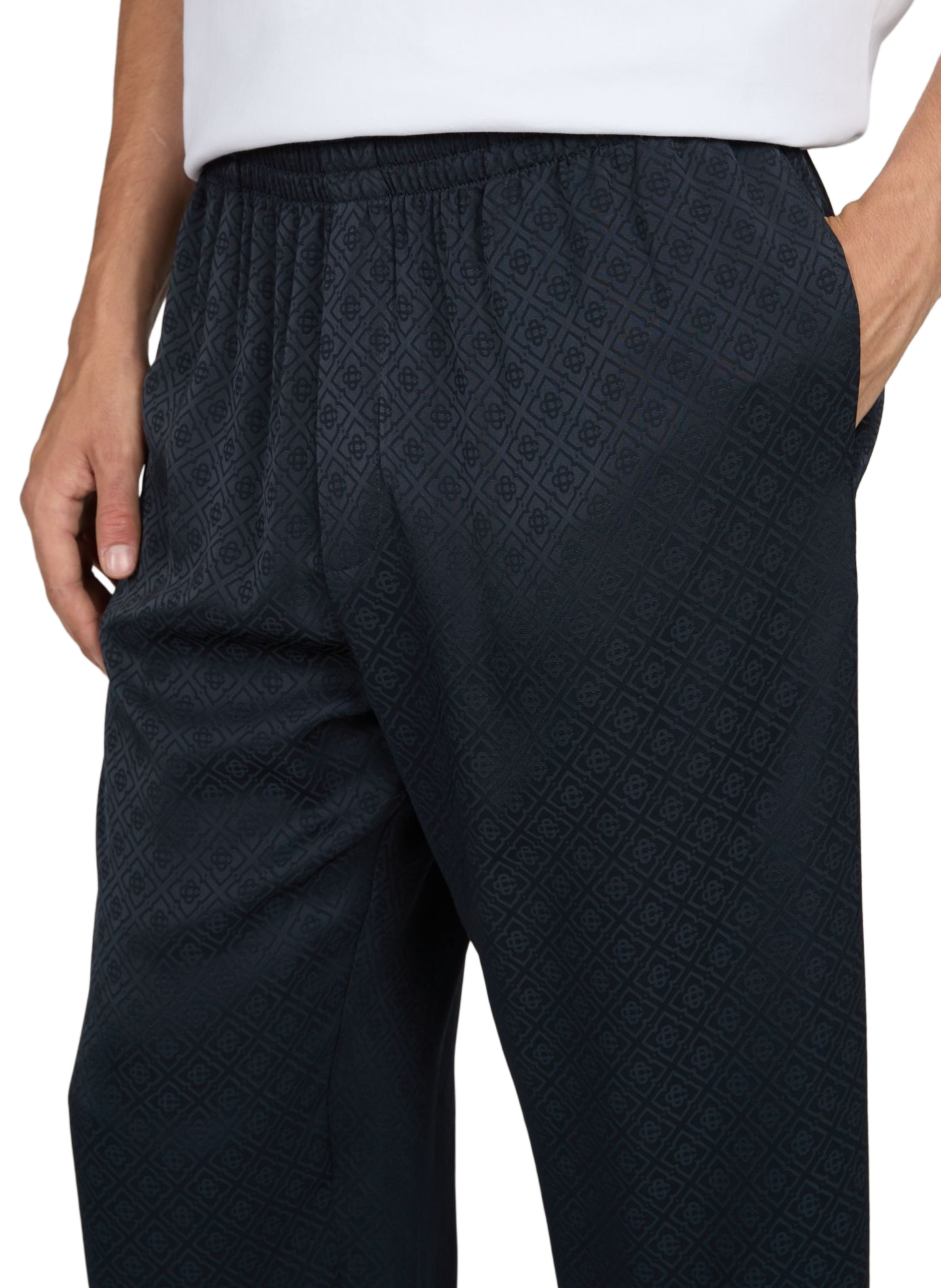 Pantalon de pyjama logotypé  | Bleu CASABLANCA PARIS Homme