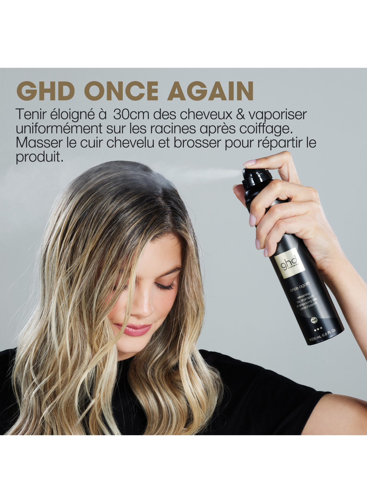 Shampoing sec rafraîchissant - GHD once again GHD No color