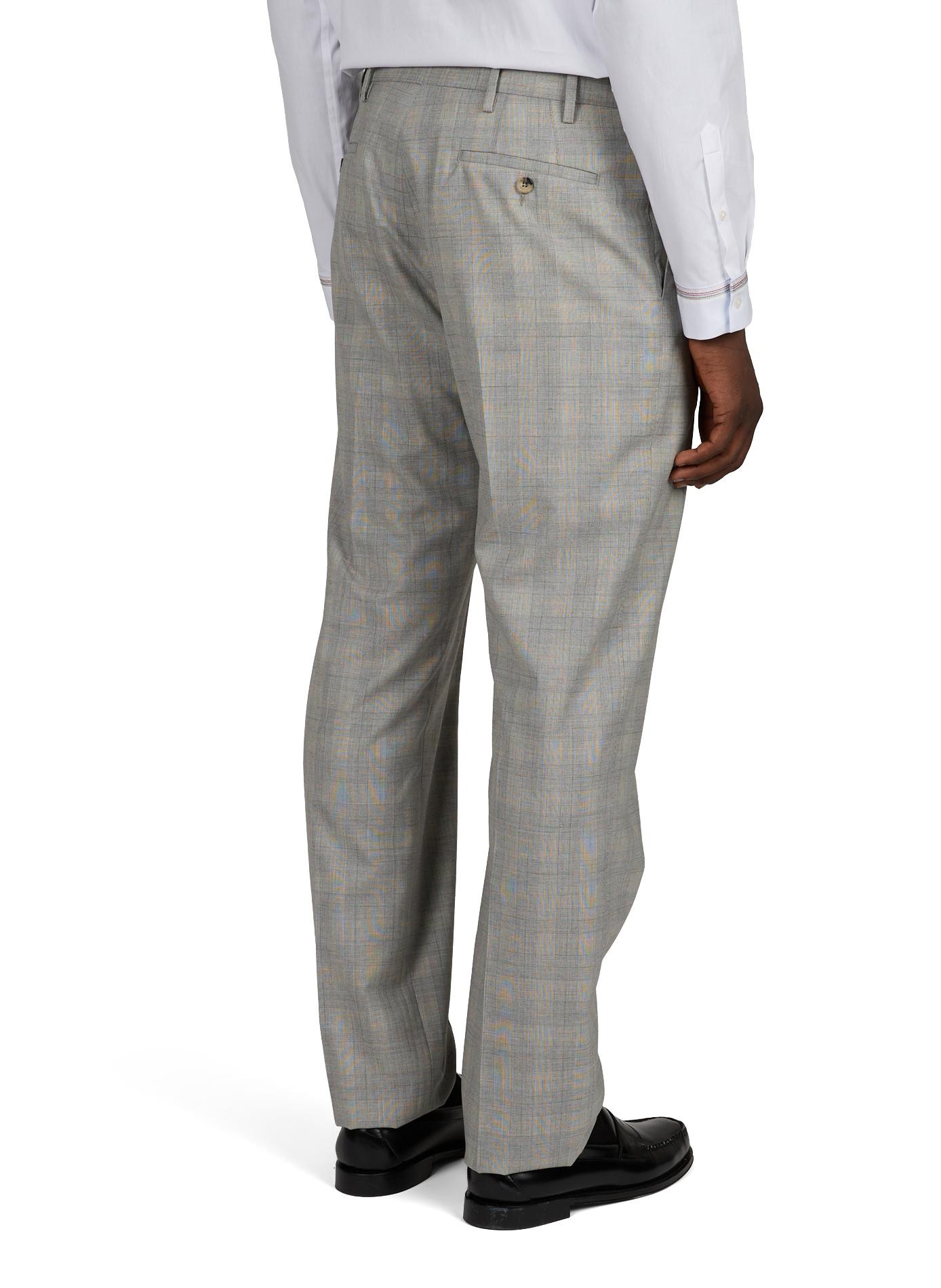 Two-piece wool tweed suit PAUL SMITH Grey