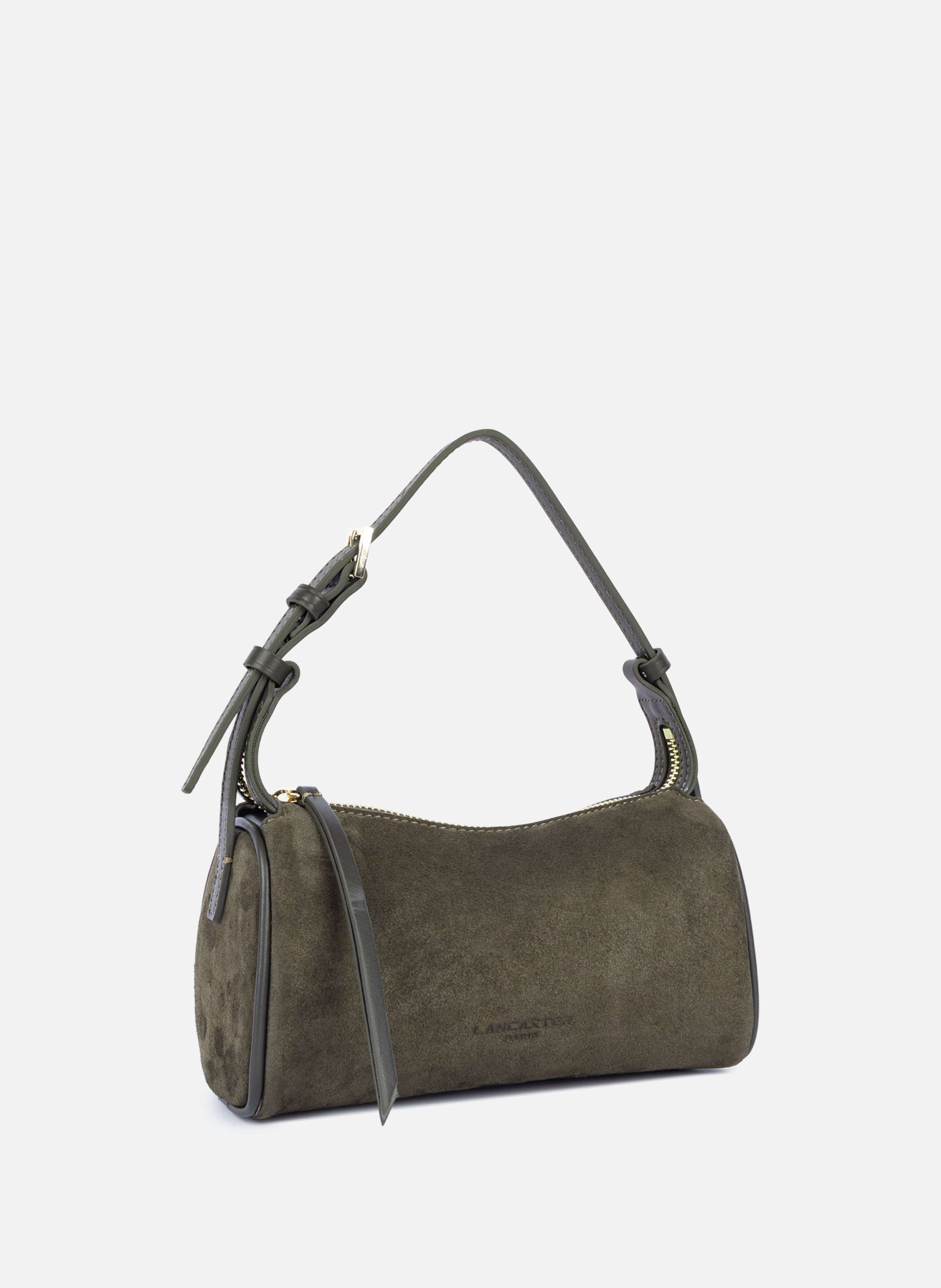 Petit sac rectangle - suède LANCASTER Kaki