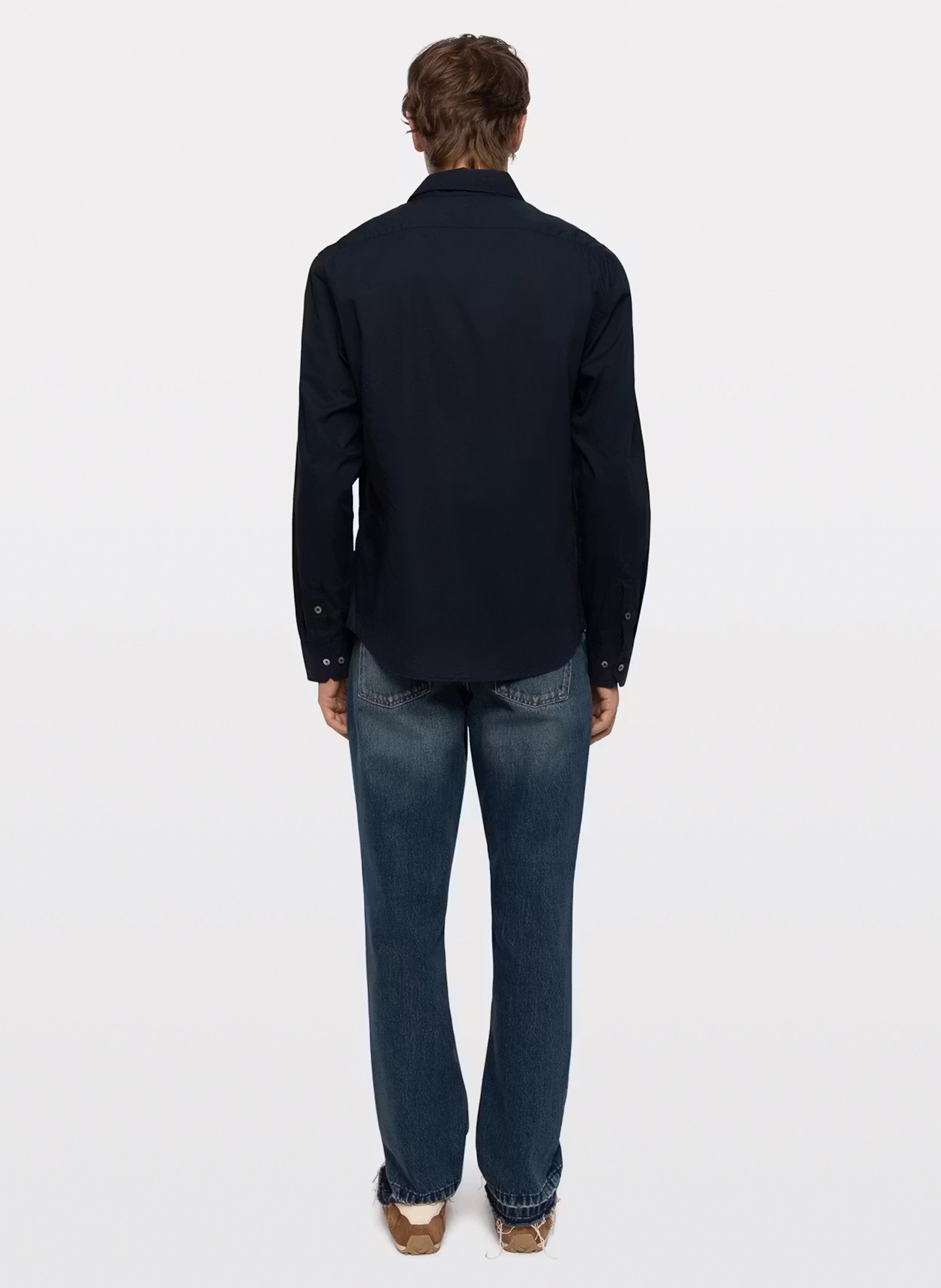 Biologisch katoenen overhemd ZADIG&VOLTAIRE Blauw