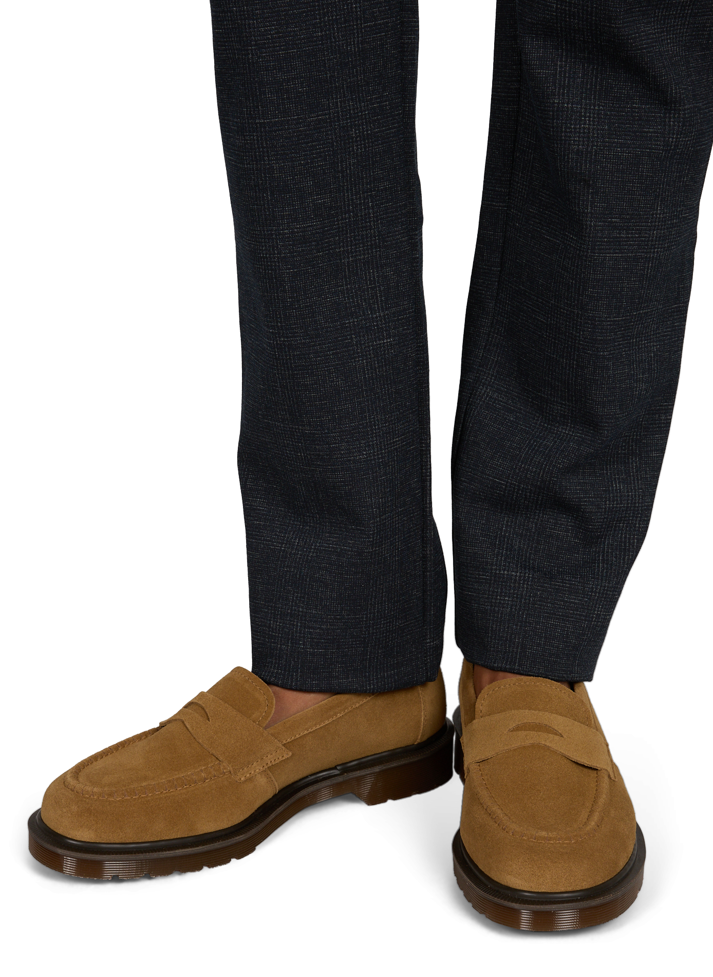Leather loafers DR. MARTENS Beige