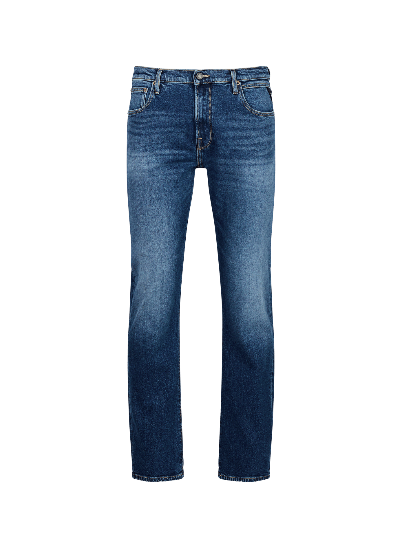 Jeans Regular Fit Willbi van gemengd katoen. REPLAY Blauw