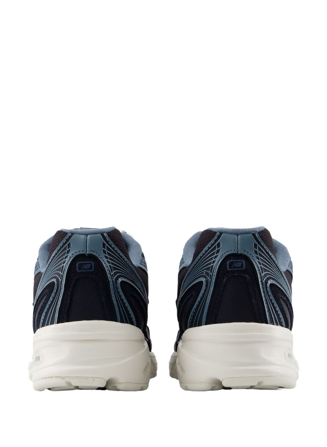 Low-top sneakers 740 in mixed leather NEW BALANCE Blue