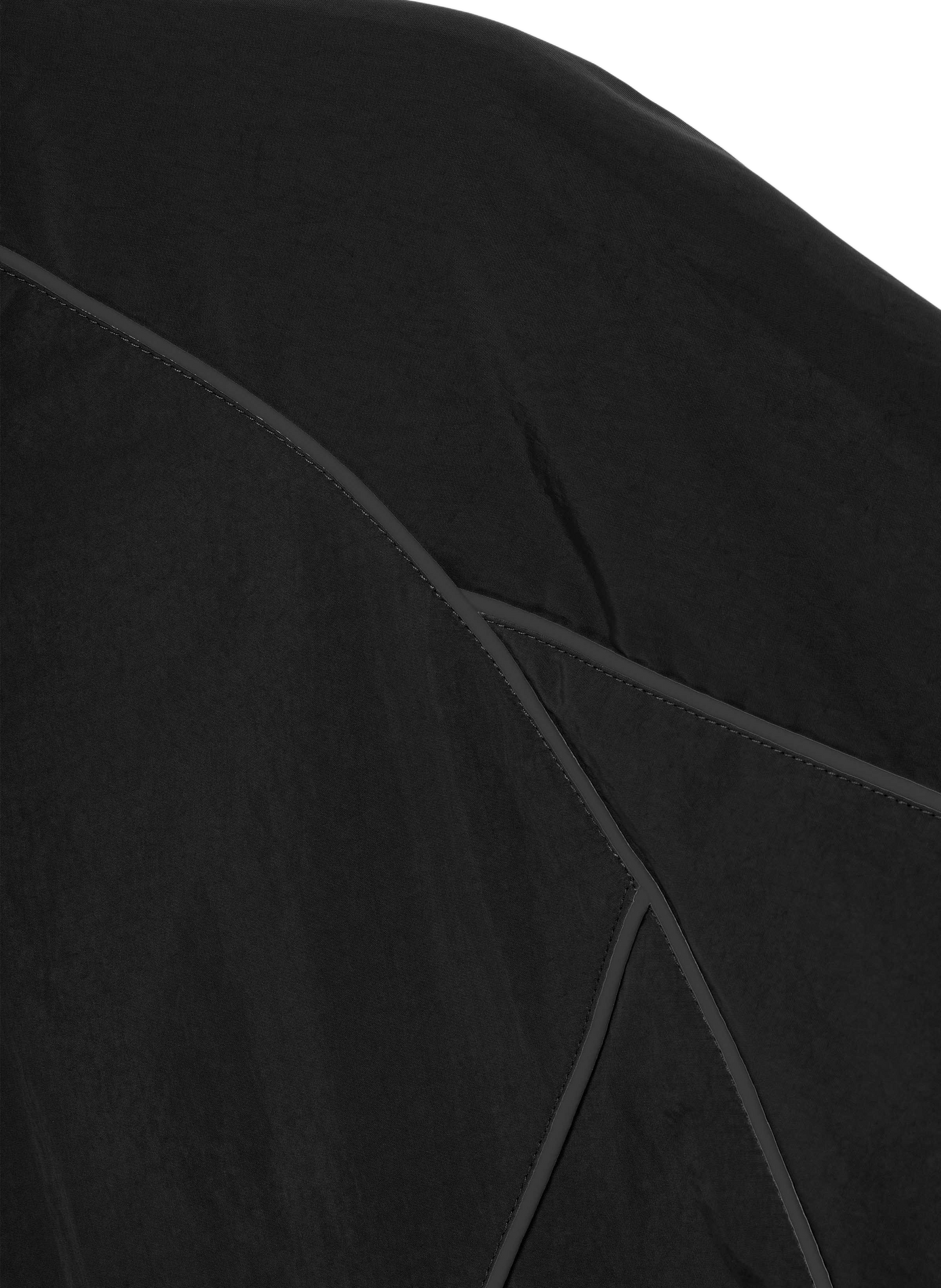 High-neck windbreaker jacket GERTRUDE Black