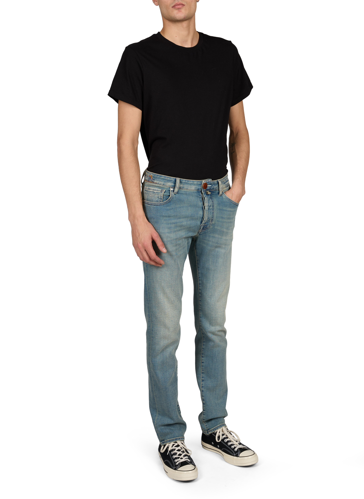 Bard Slim-Fit-Jeans aus Baumwollmischung JACOB COHEN Blau