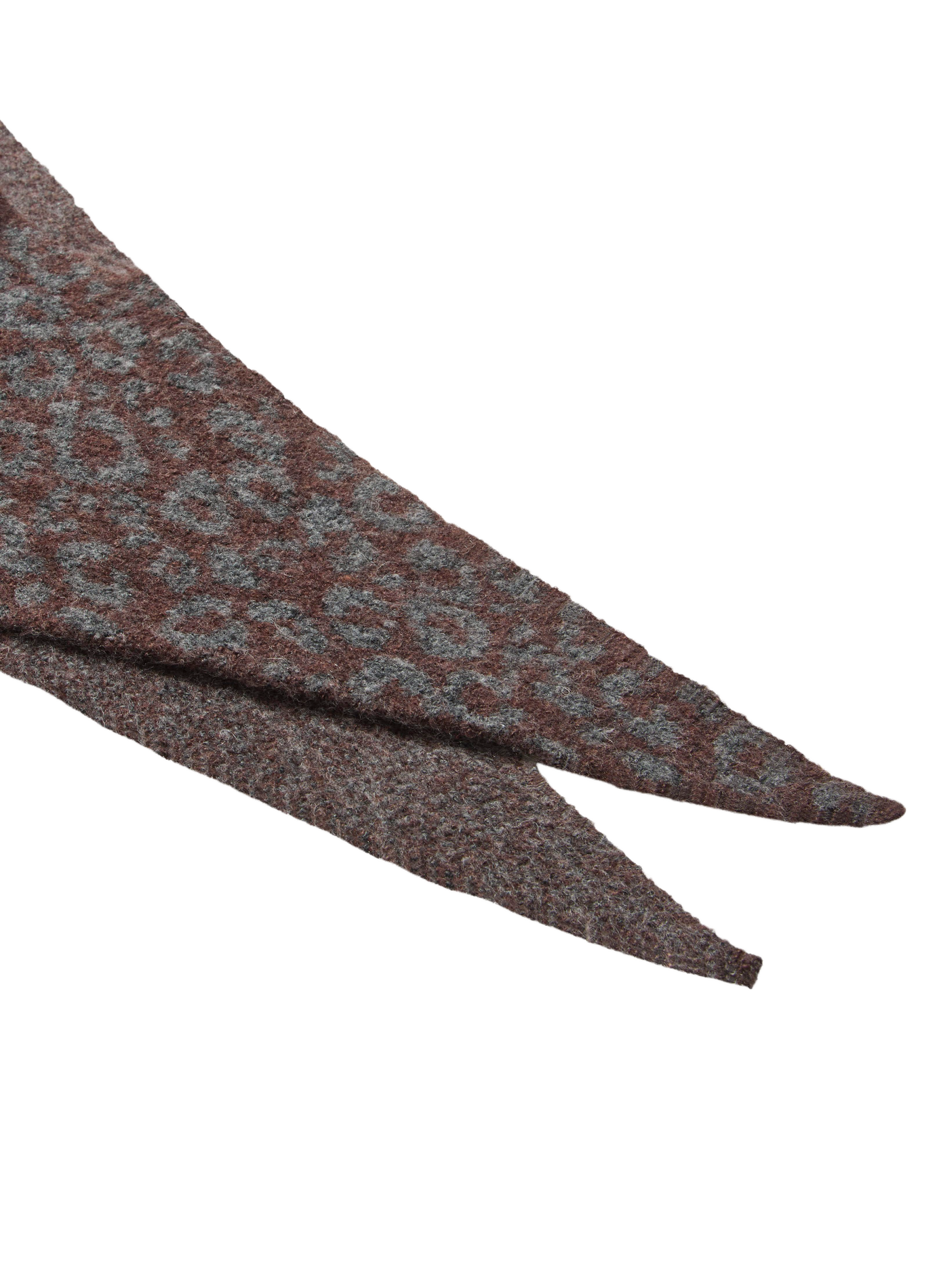 Echarpe triangle imprimée | Marron VILA Femme
