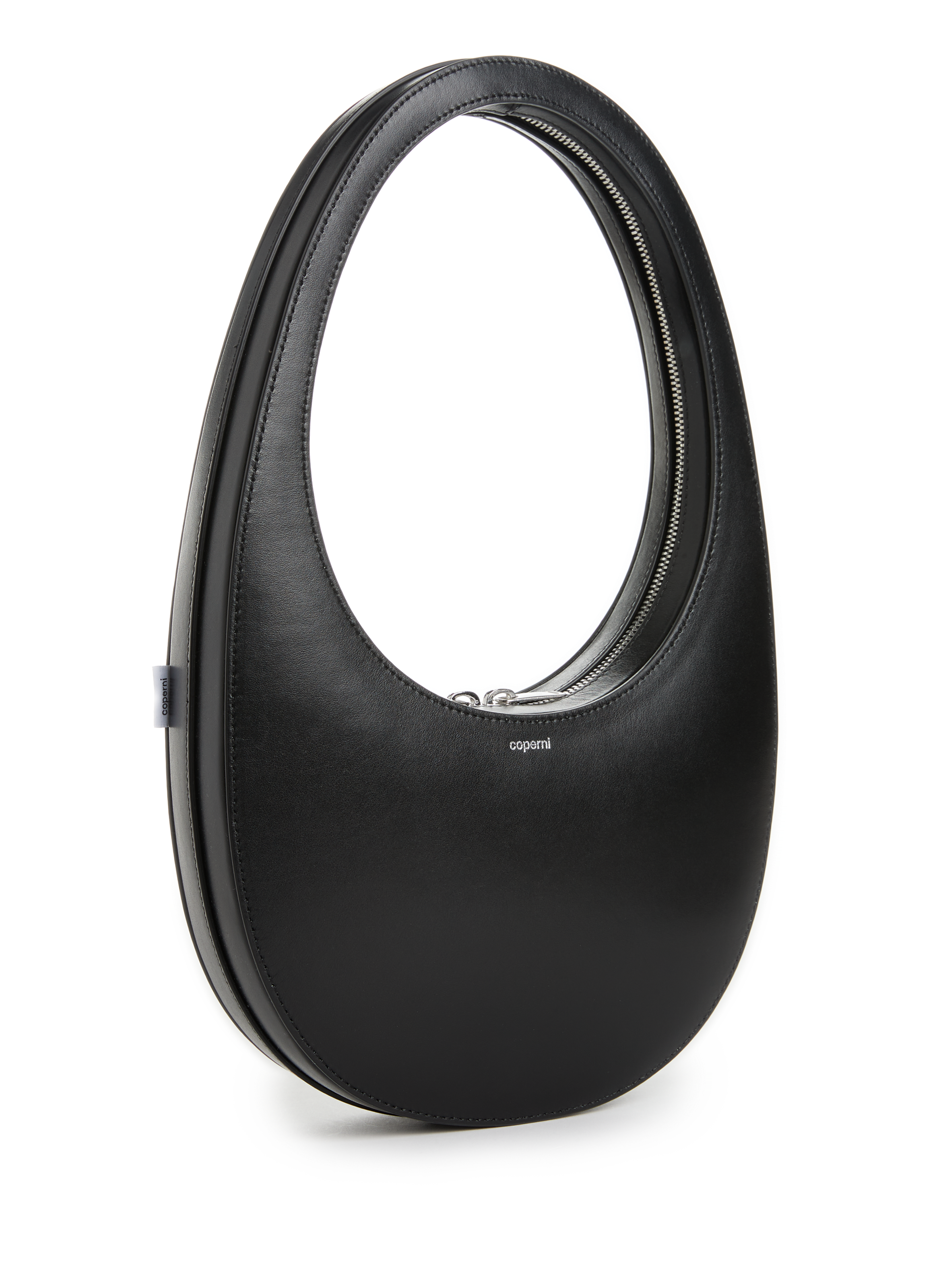 Swipe leather handbag COPERNI Black