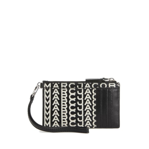 Porte-cartes imprimé logo en cuir