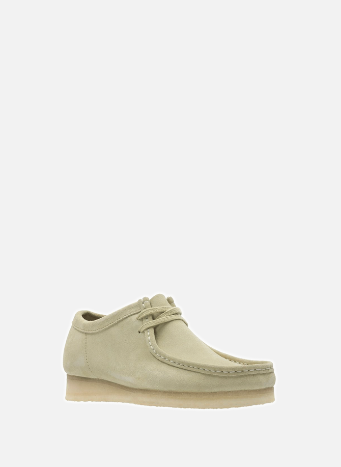CLARKS Suede Wallabee Shoes