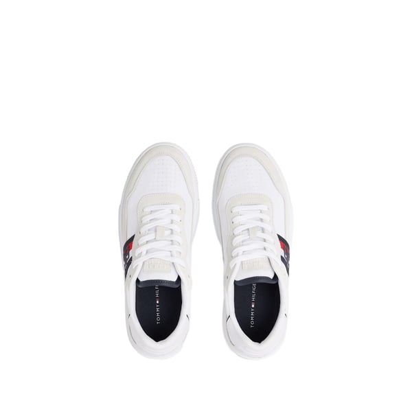 Baskets basses en daim