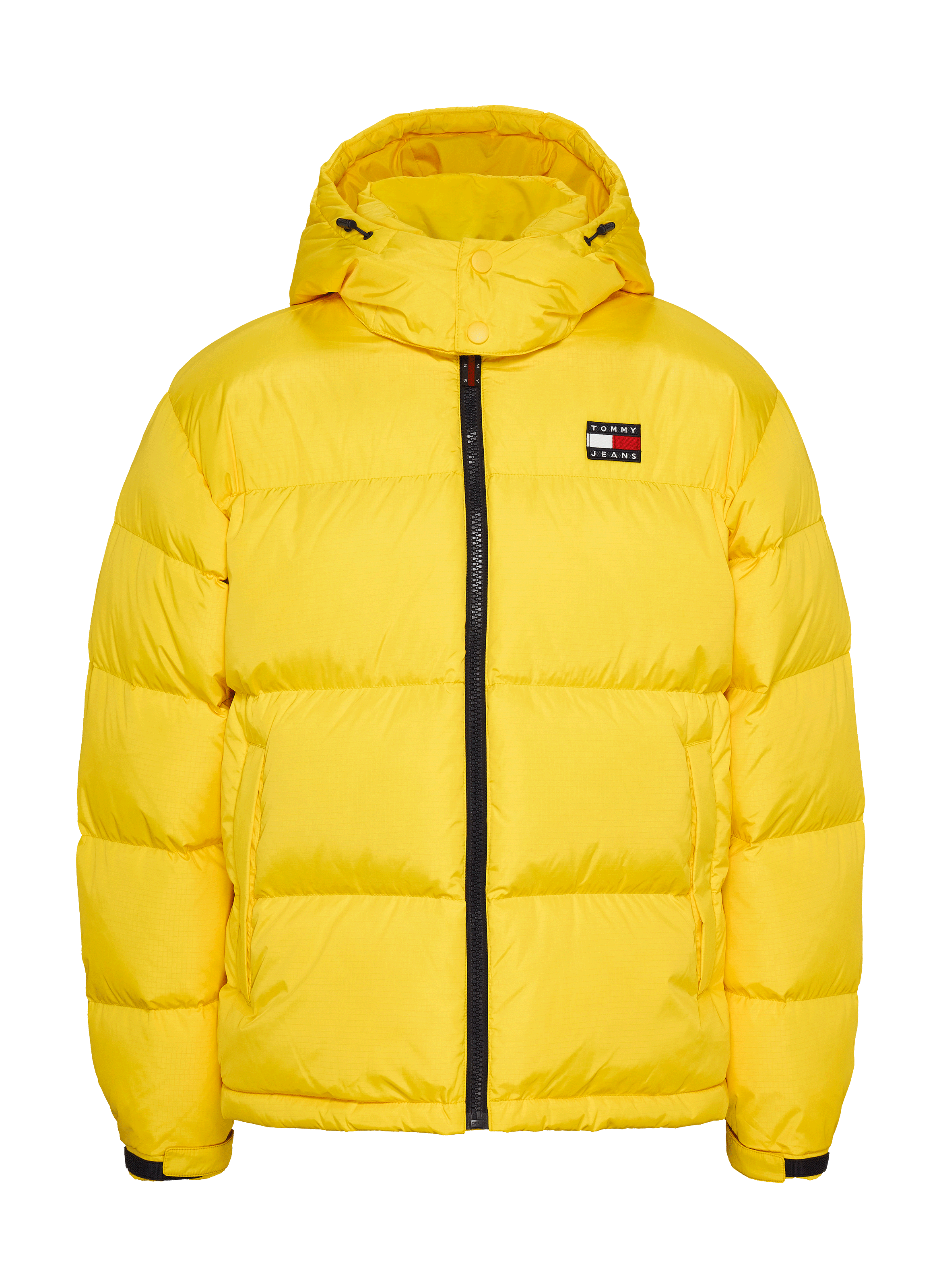 Doudoune droite à capuche