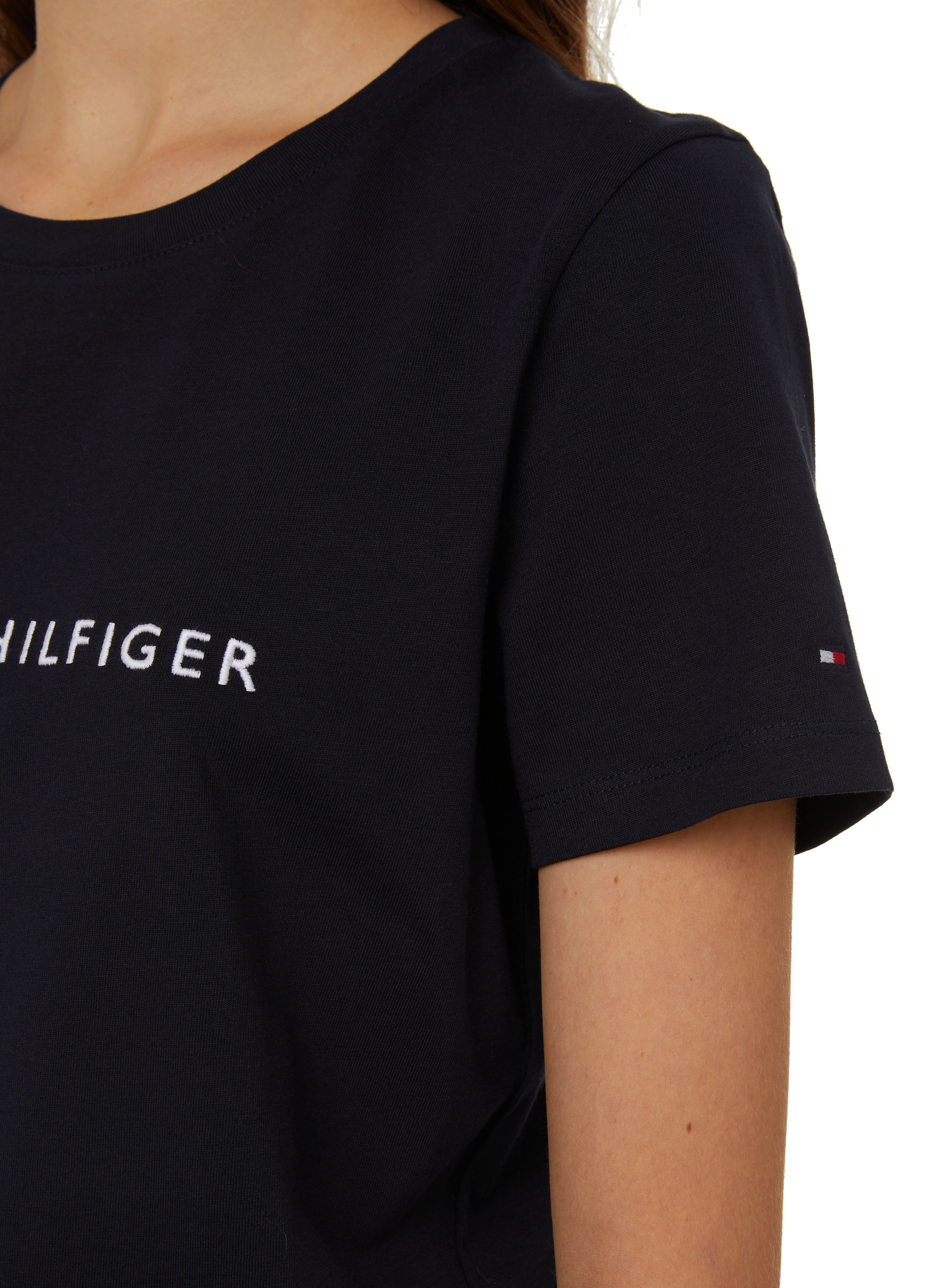 Organic cotton T-shirt TOMMY HILFIGER Blue