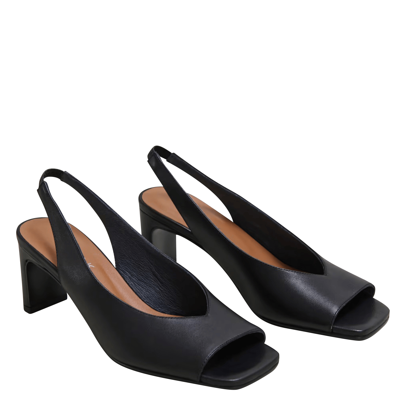 Escarpins en cuir dicton JONAK Noir