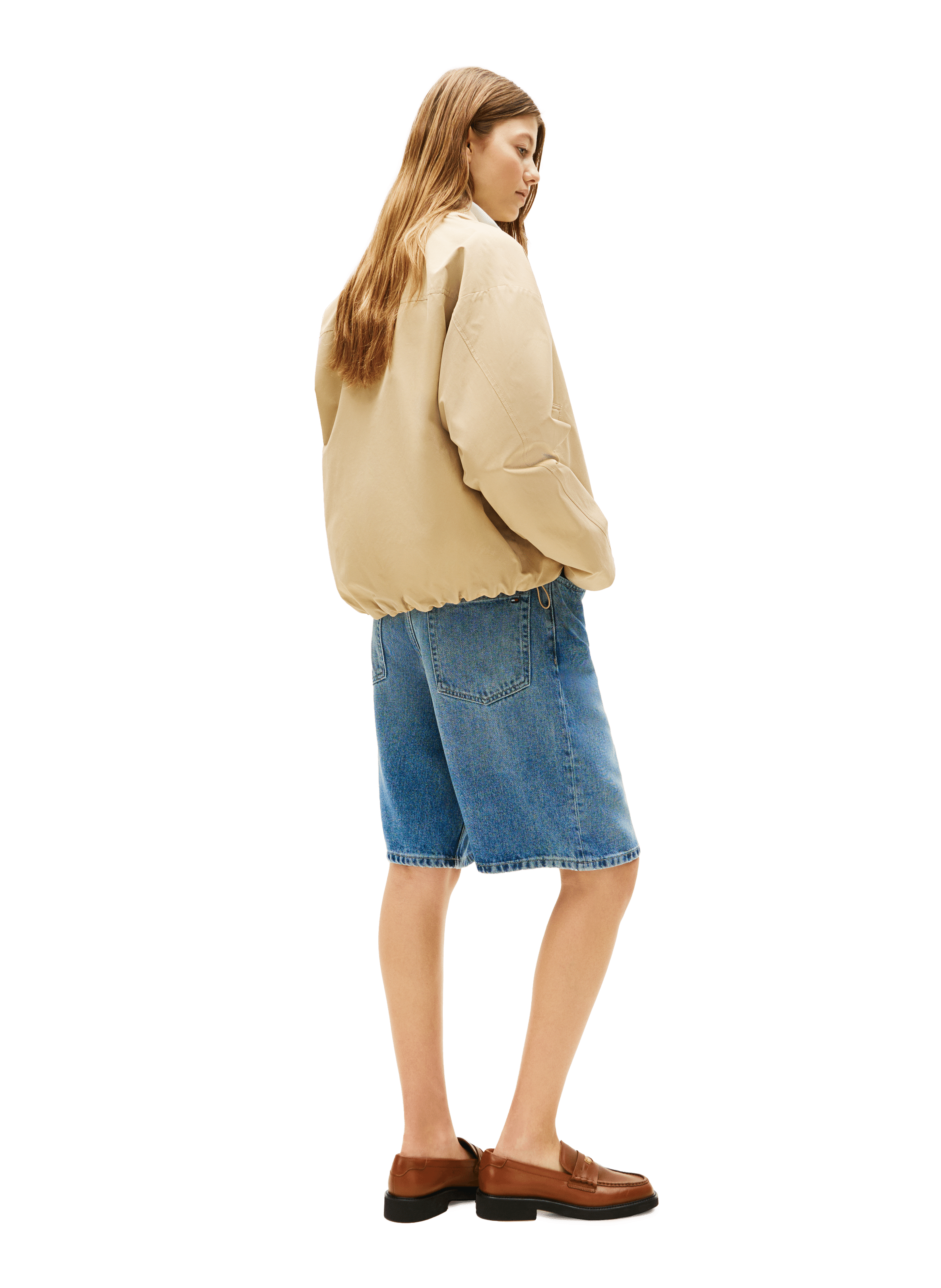 Water-repellent jacket TOMMY HILFIGER White