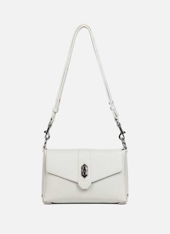 Small crossbody bag - Top Double | Grey by LANCASTER Small crossbody bag - Top Double Grey