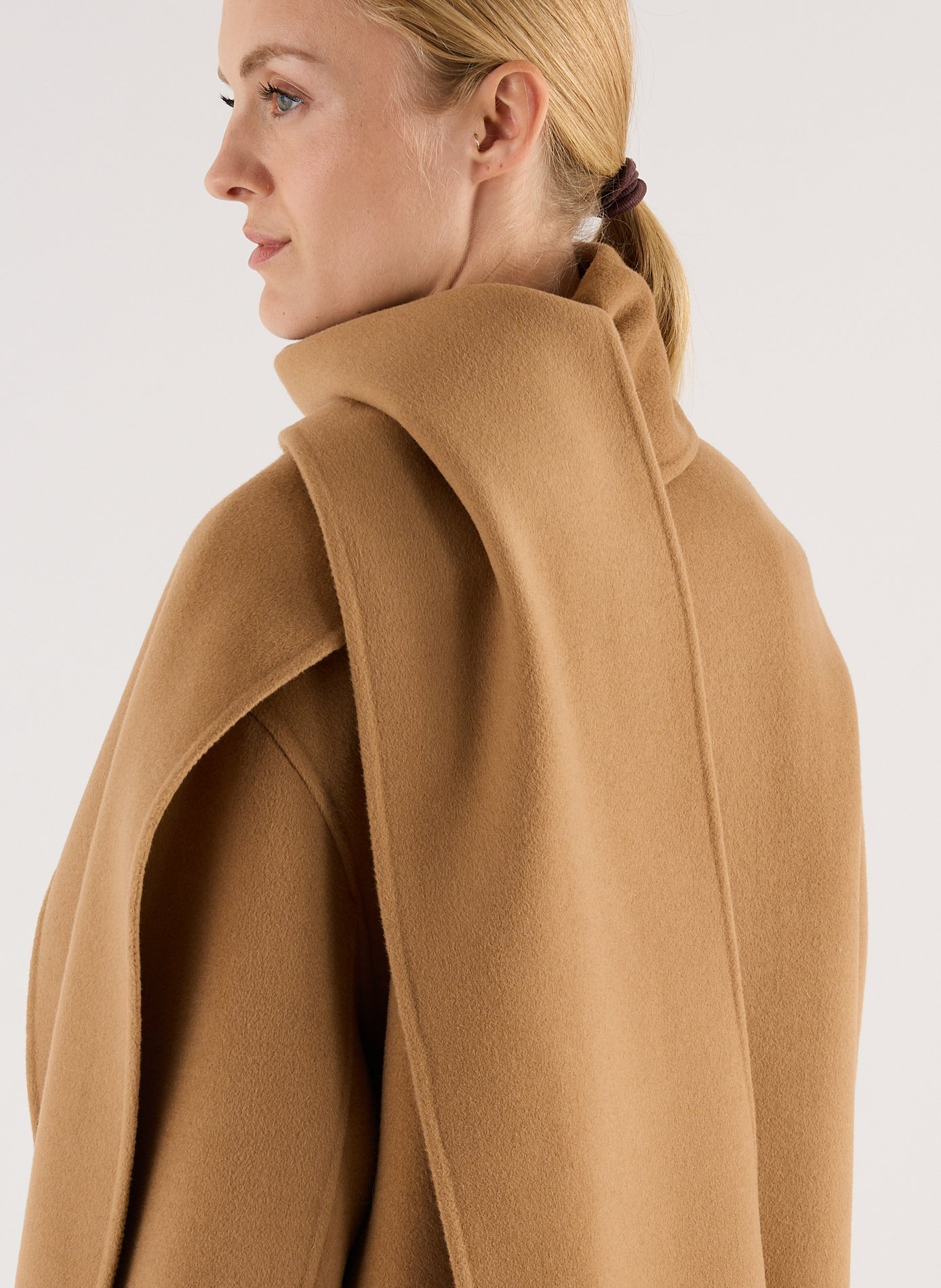 Wool-blend coat SAISON 1865 Brown