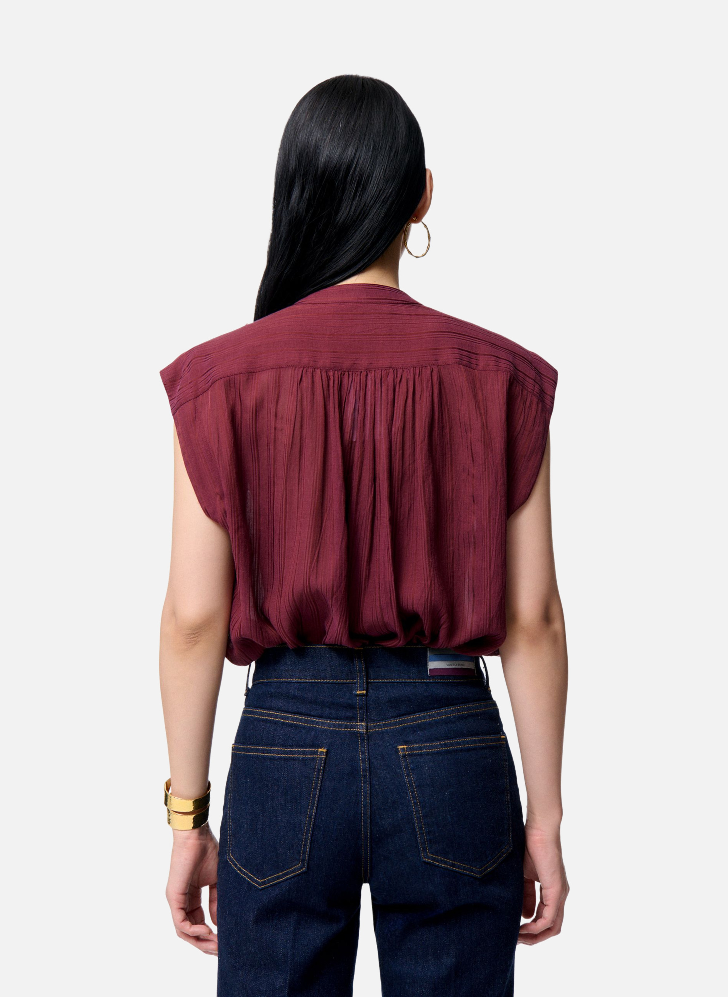 Blouse clio VANESSA BRUNO Rouge