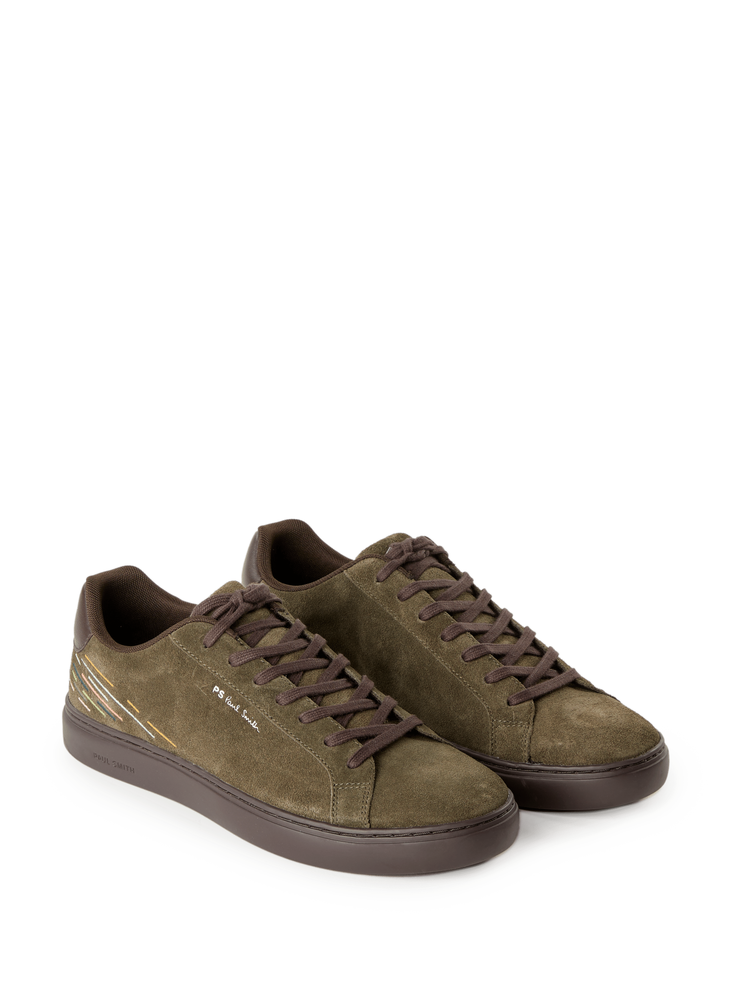 Baskets Rex en cuir PAUL SMITH Kaki