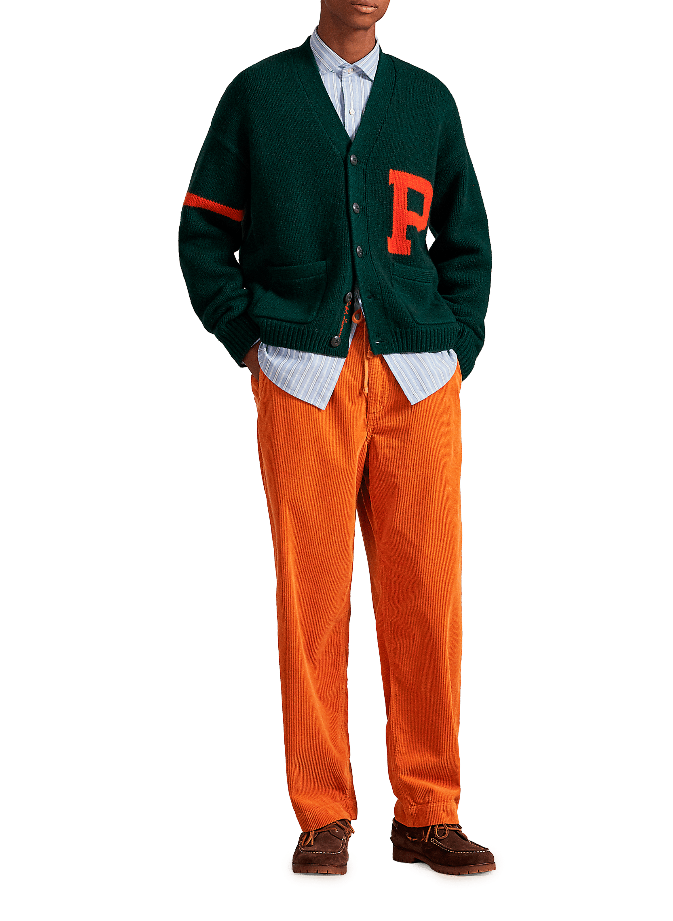 Pantalon en velours côtelé  POLO RALPH LAUREN Orange