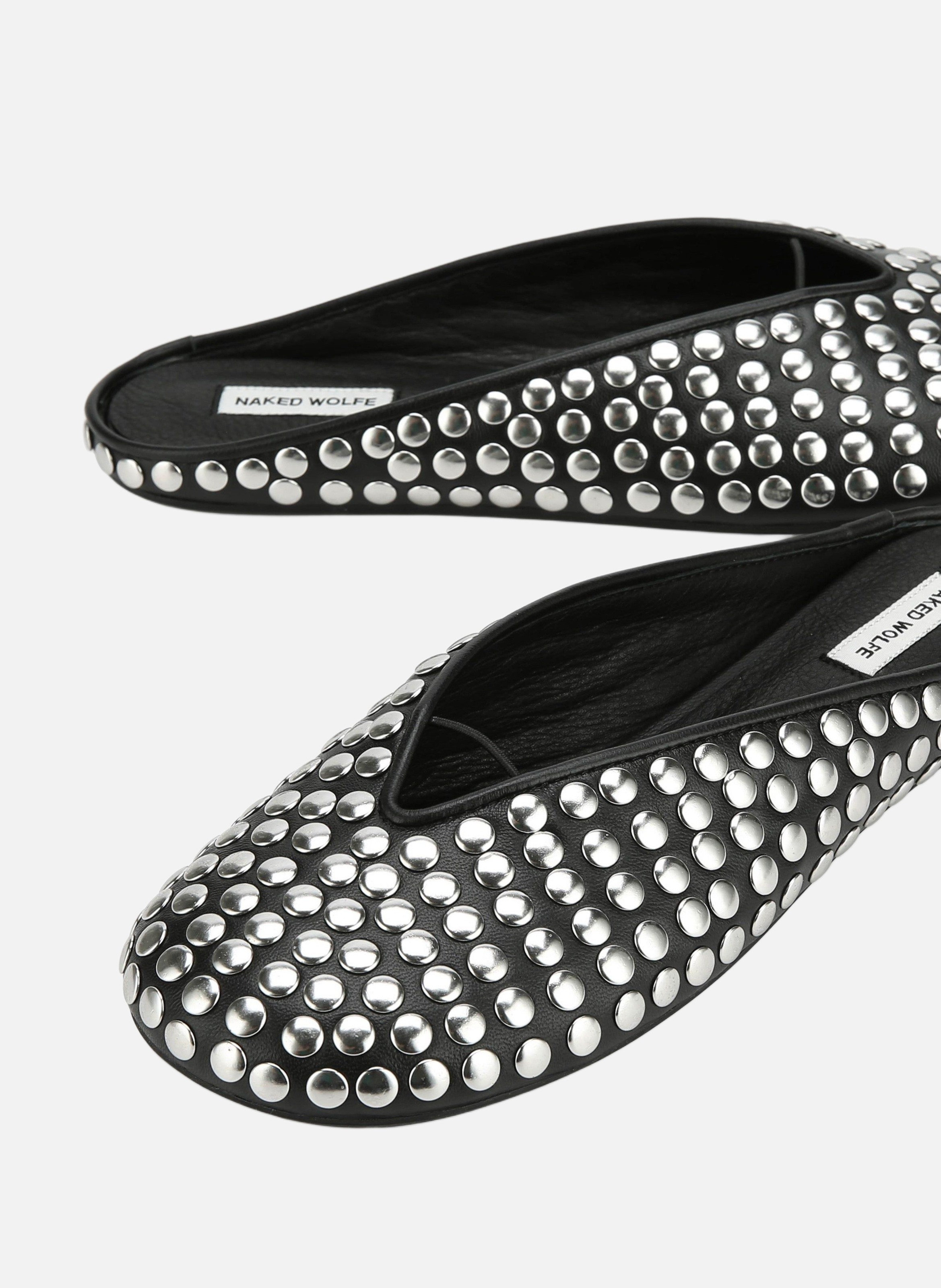 Mules pippa NAKED WOLFE Noir