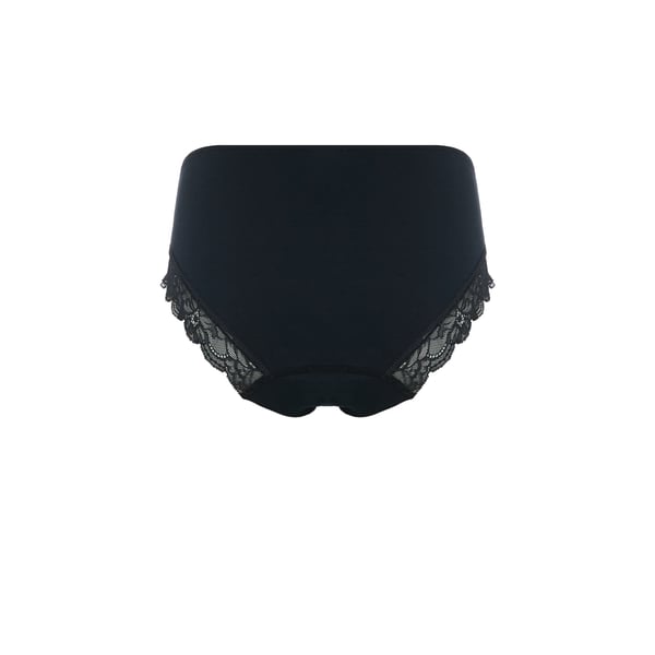 Hanro Culotte Avec Dentelle In Black