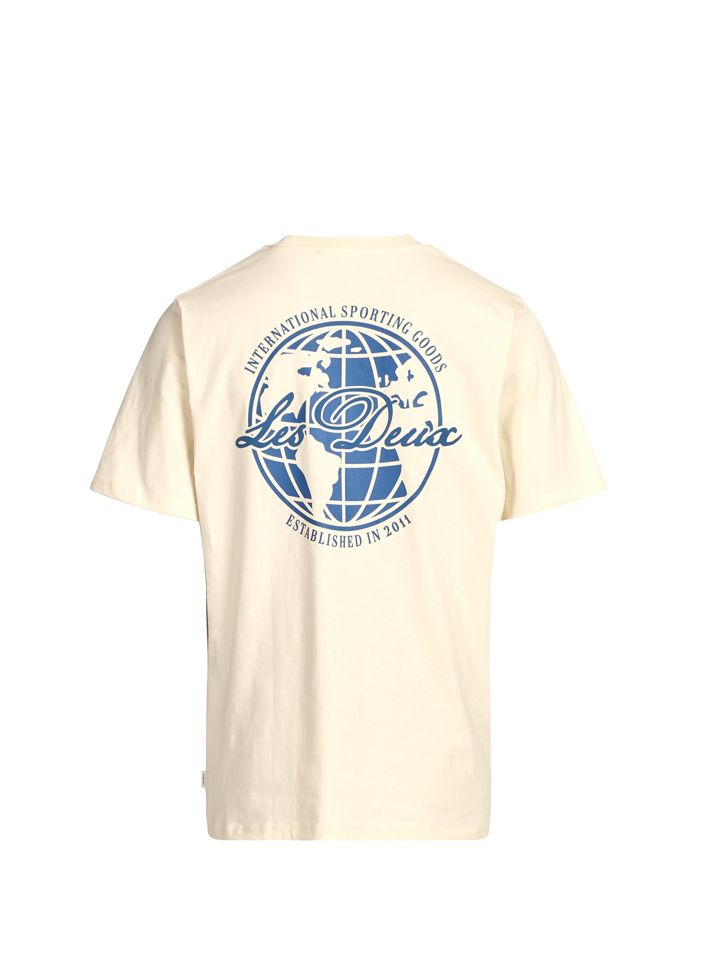 Biker-style cotton t-shirt LES DEUX Multicolour