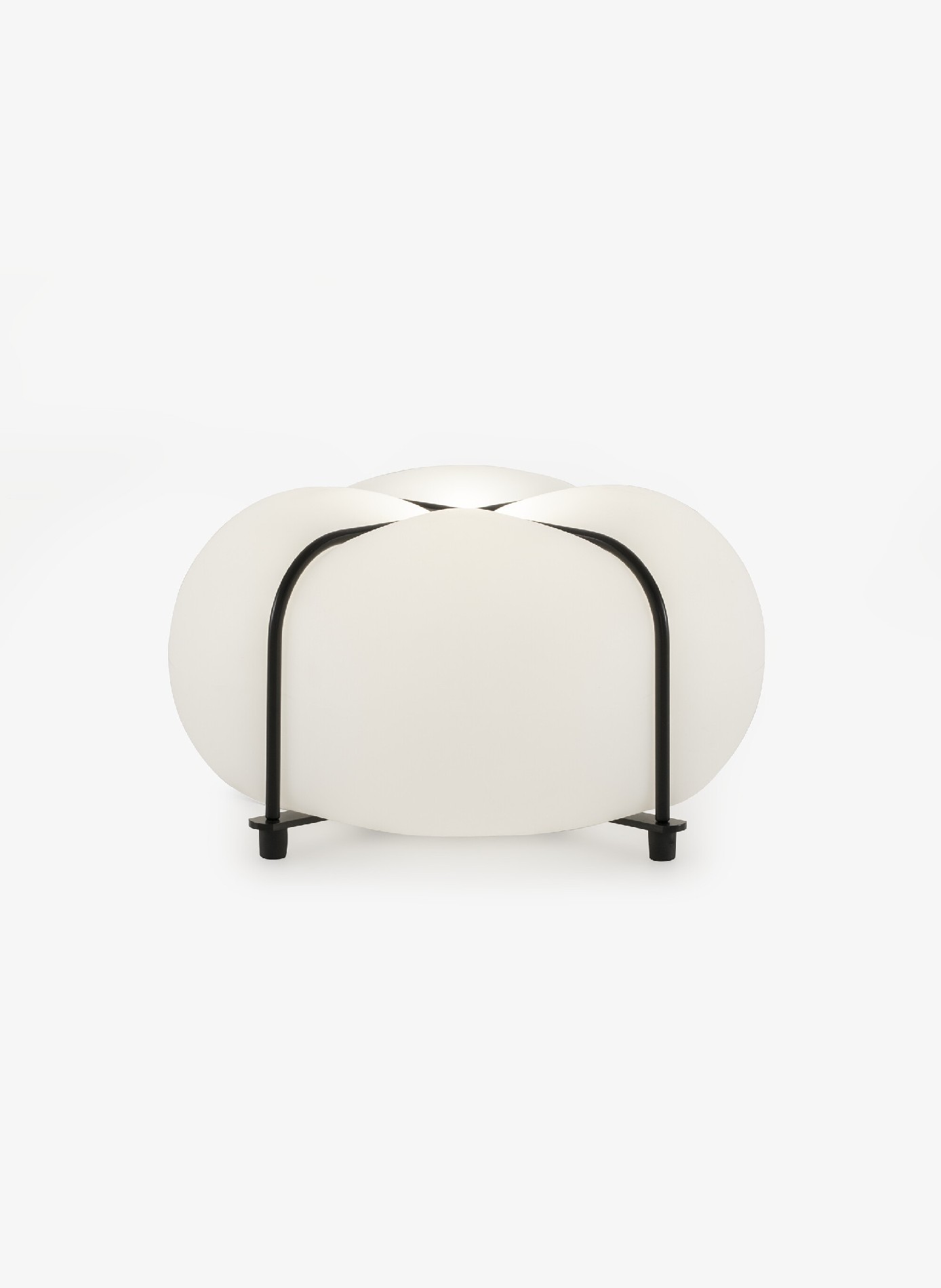 Lampe à poser trèfle de lumière CINNA Blanc