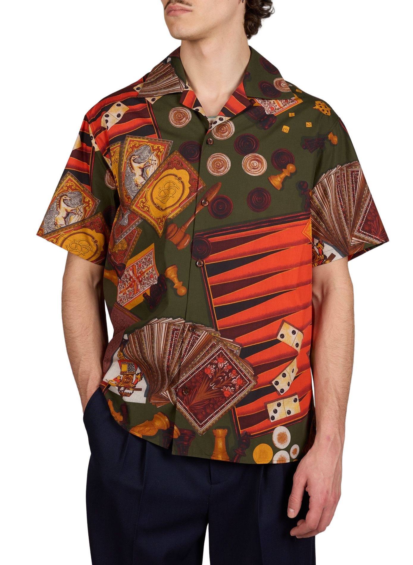 Cotton patterned shirt DROLE DE MONSIEUR Multicolour