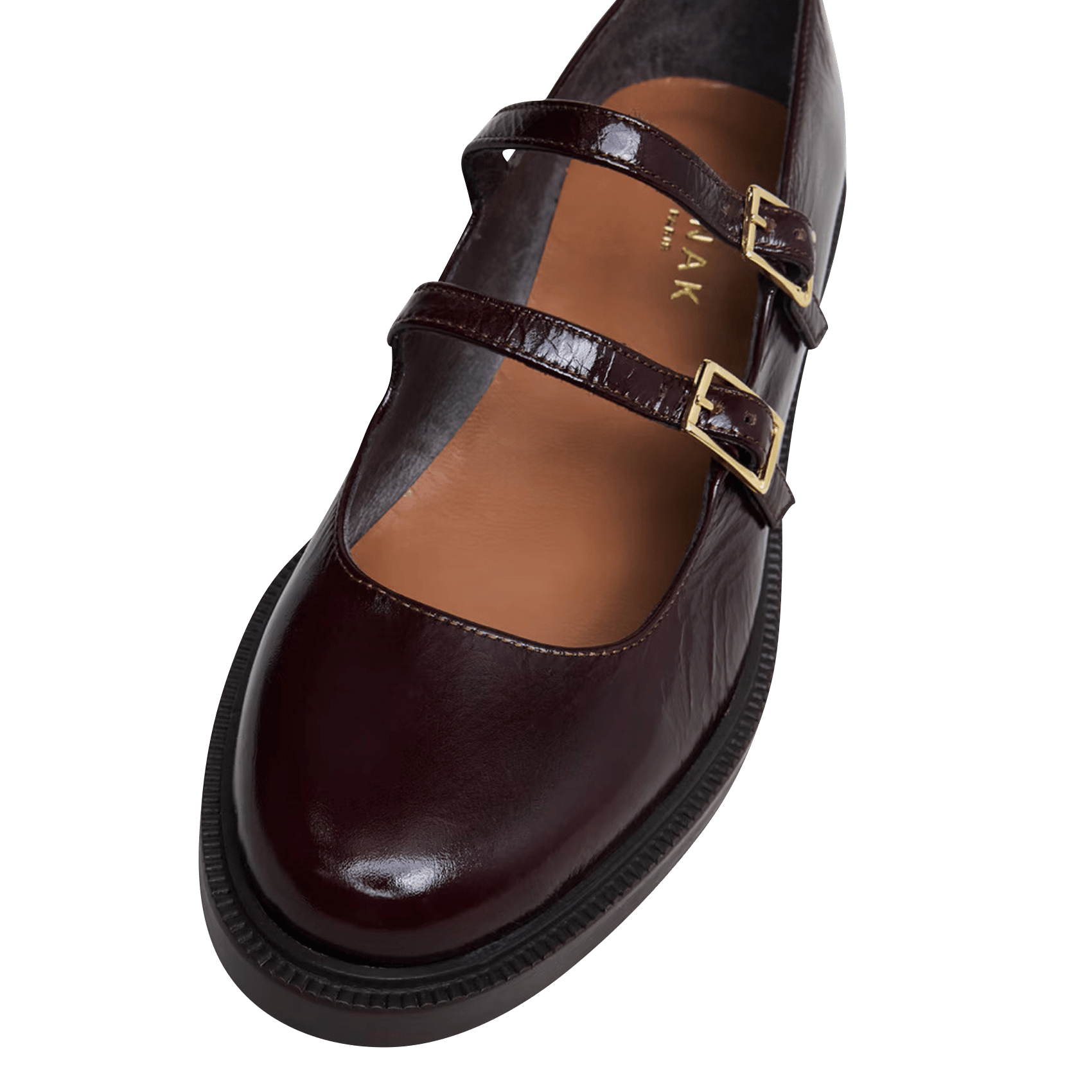 Ballerines en cuir dreamy JONAK Marron
