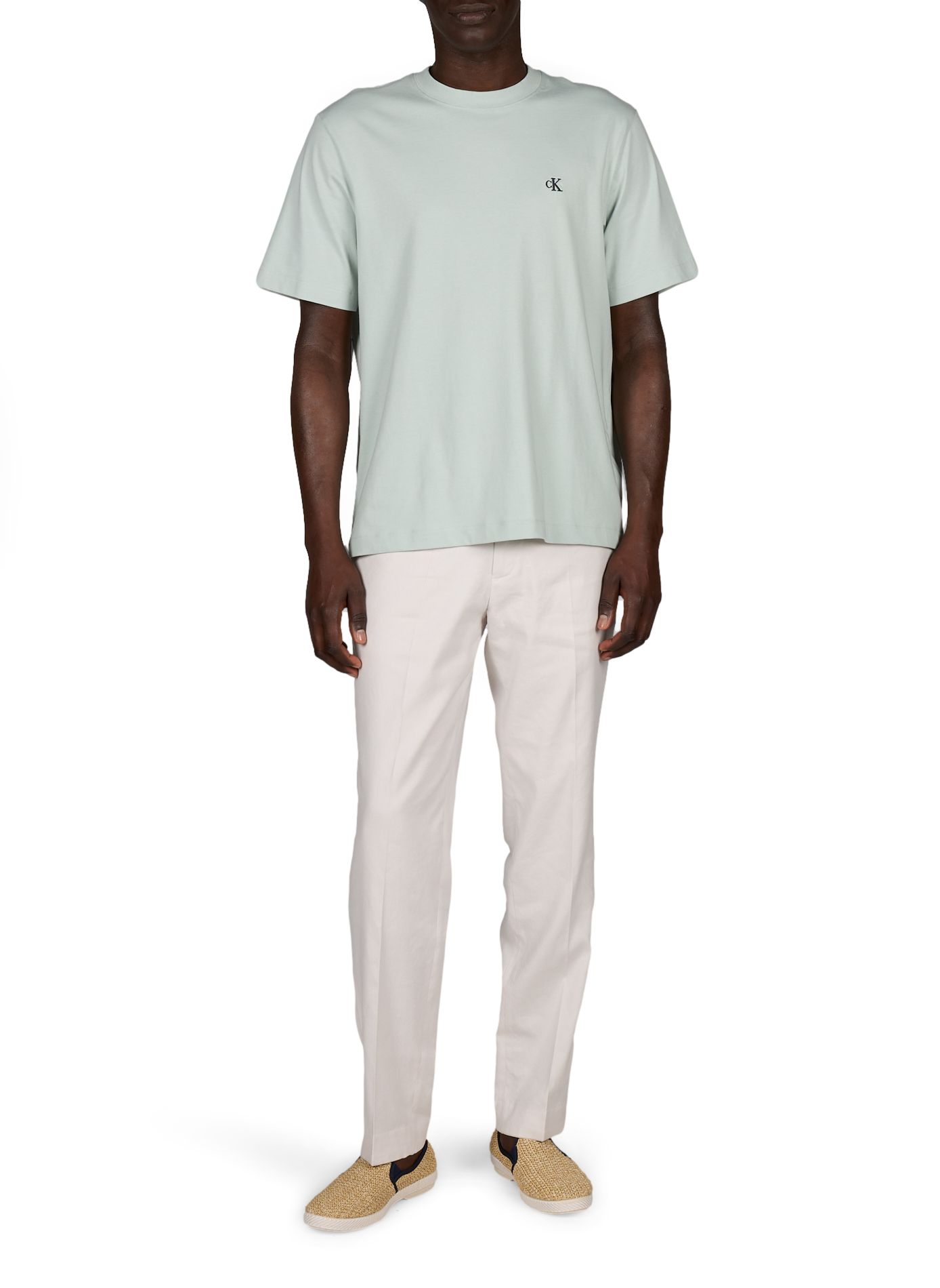 Classic Cotton T-Shirt CALVIN KLEIN Green