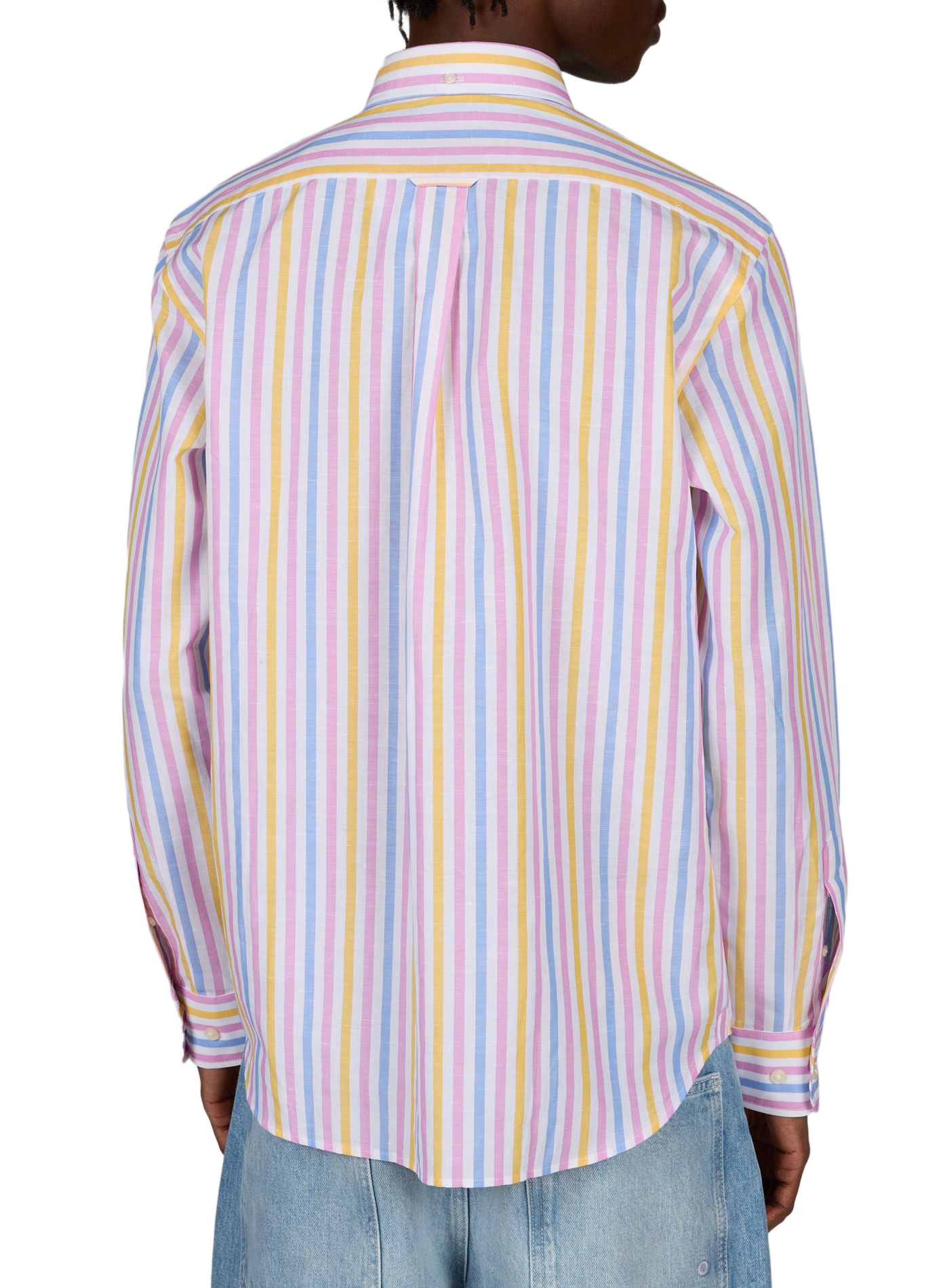 Linen shirt FACONNABLE Pink