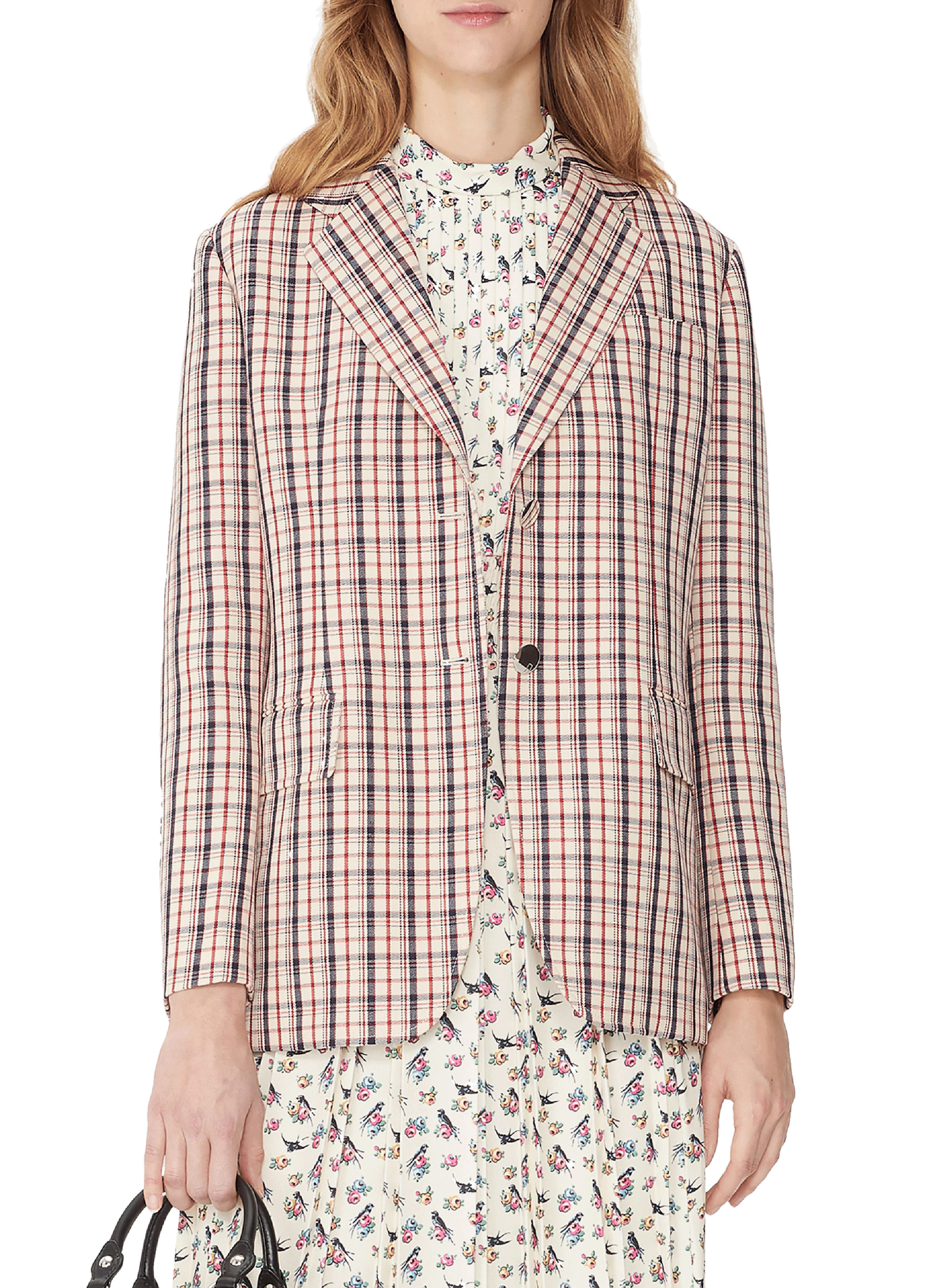 Virgin wool Jacket PRADA Red