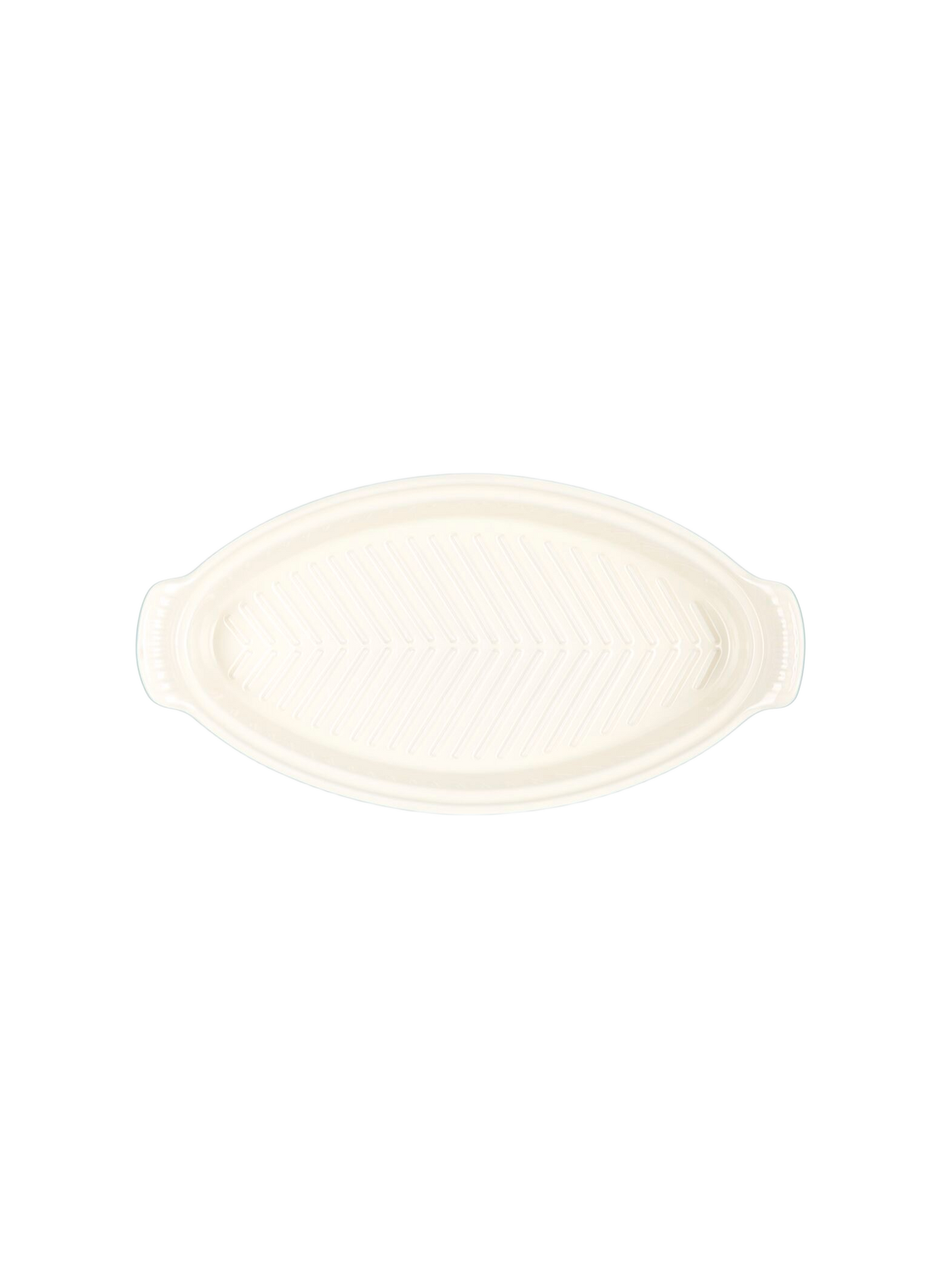 Fischplatte Erbe aus Keramik LE CREUSET Grau