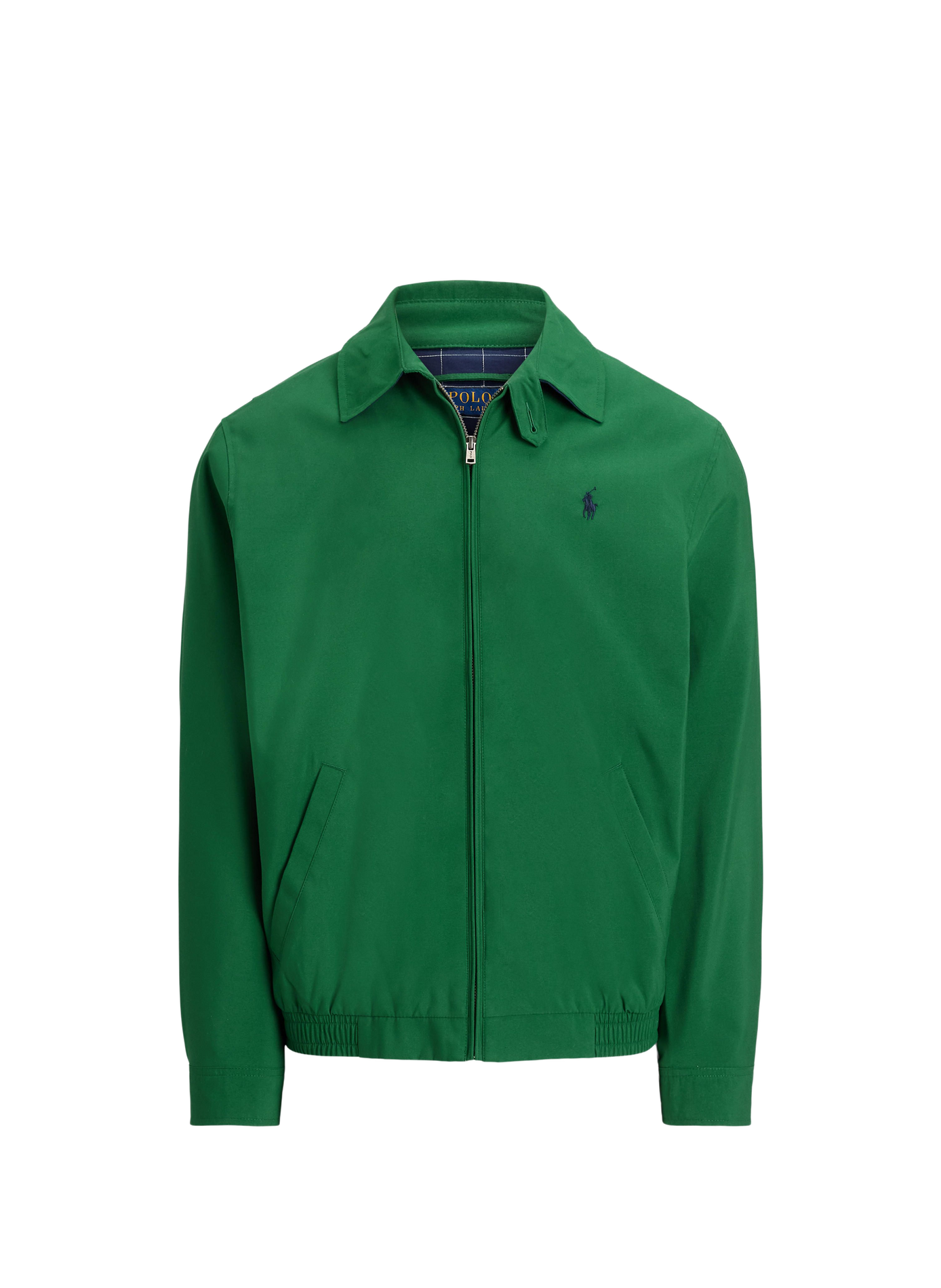 Straight jacket with classic collar POLO RALPH LAUREN Green