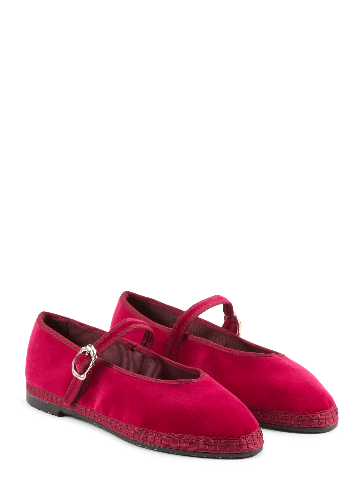 Ballerines Pierre à bride FLABELUS Rouge