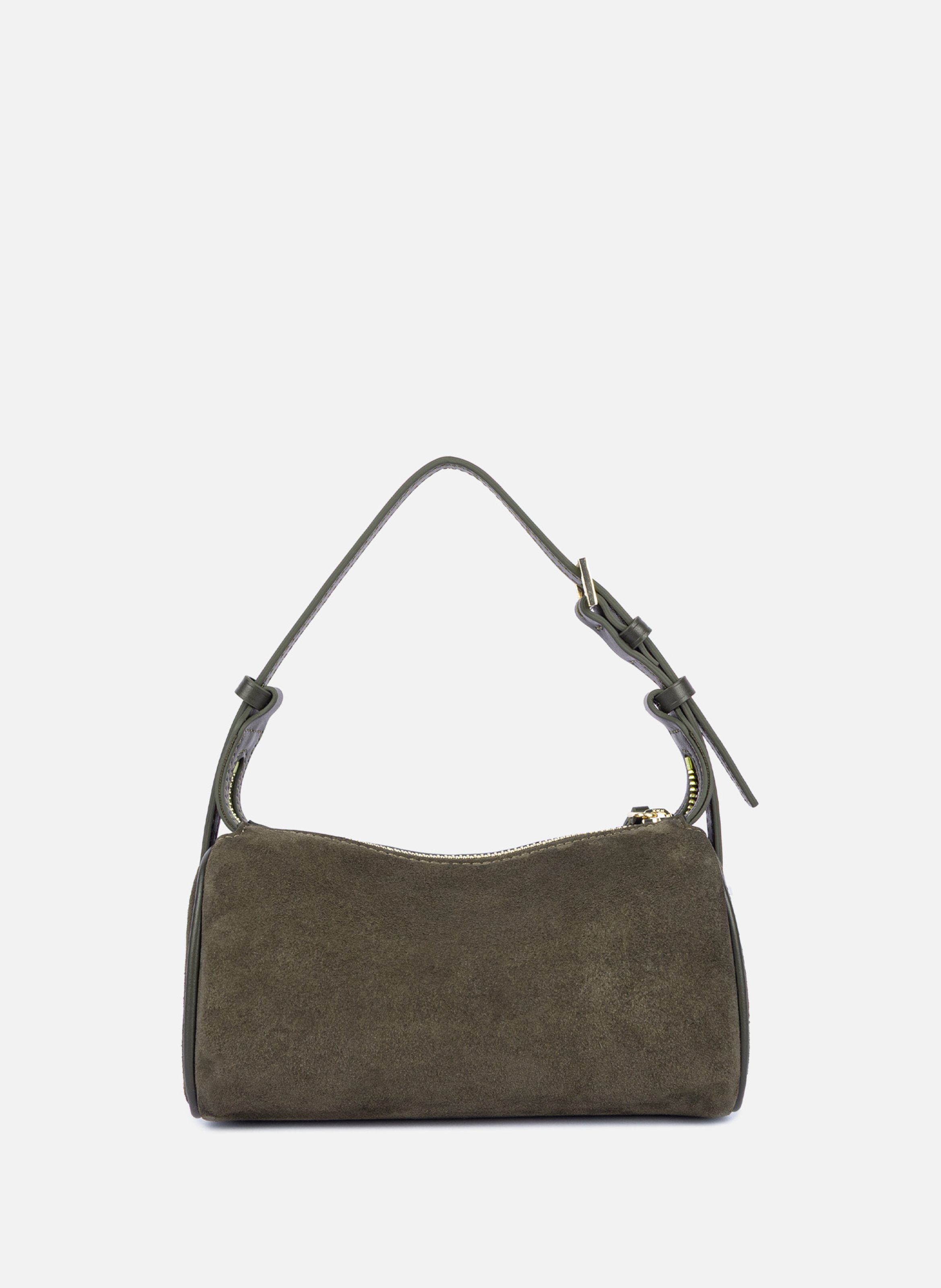 Petit sac rectangle - suède LANCASTER Kaki