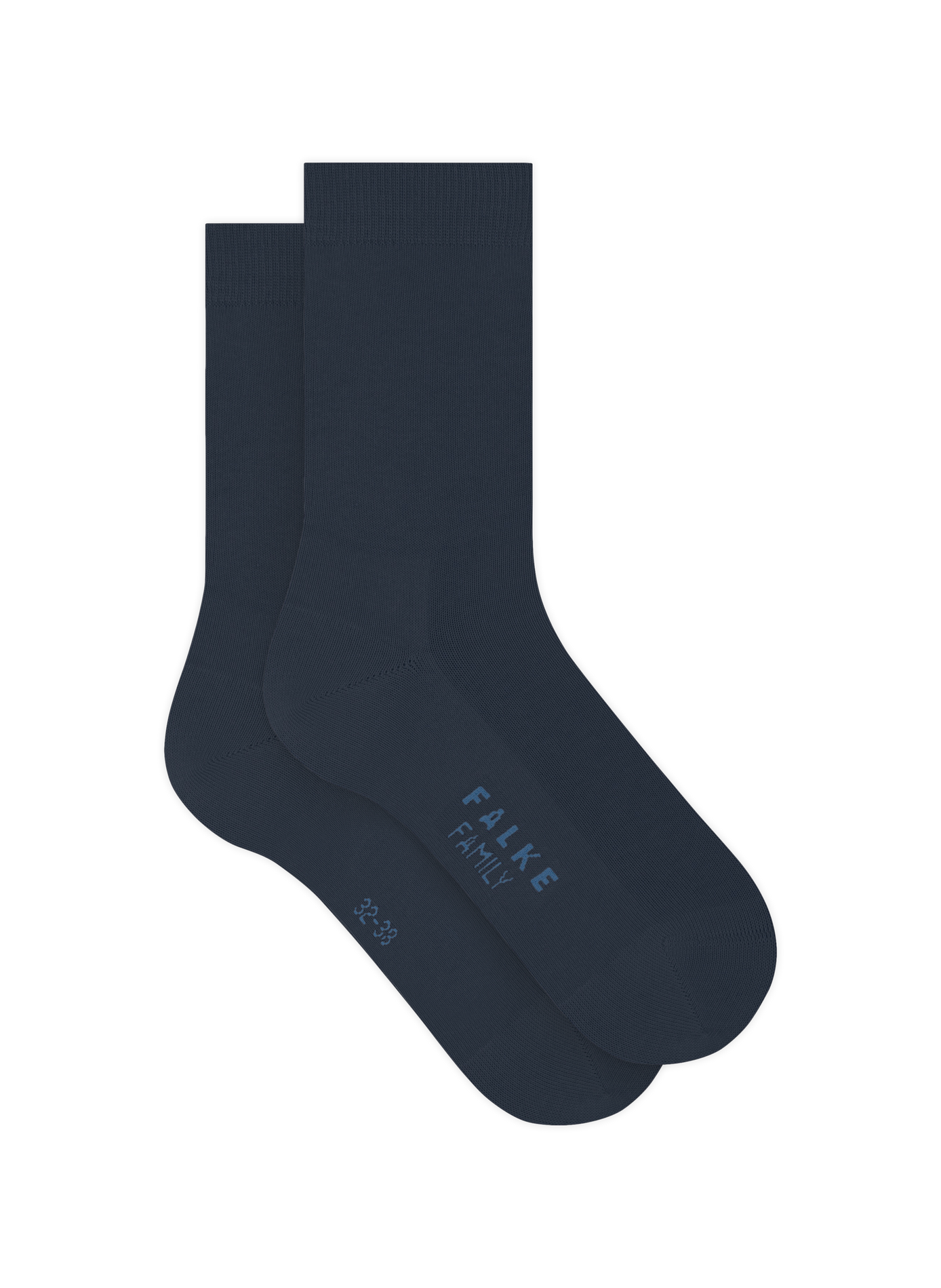 Cotton-blend mid-calf socks FALKE Blue