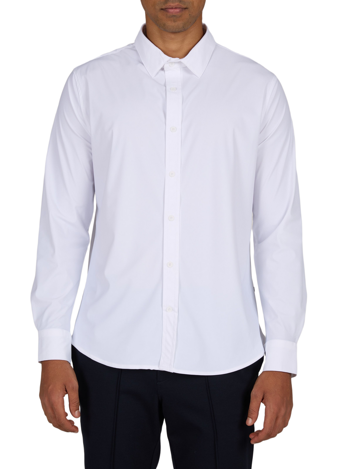 Straight blazer with print 1789 CALA White