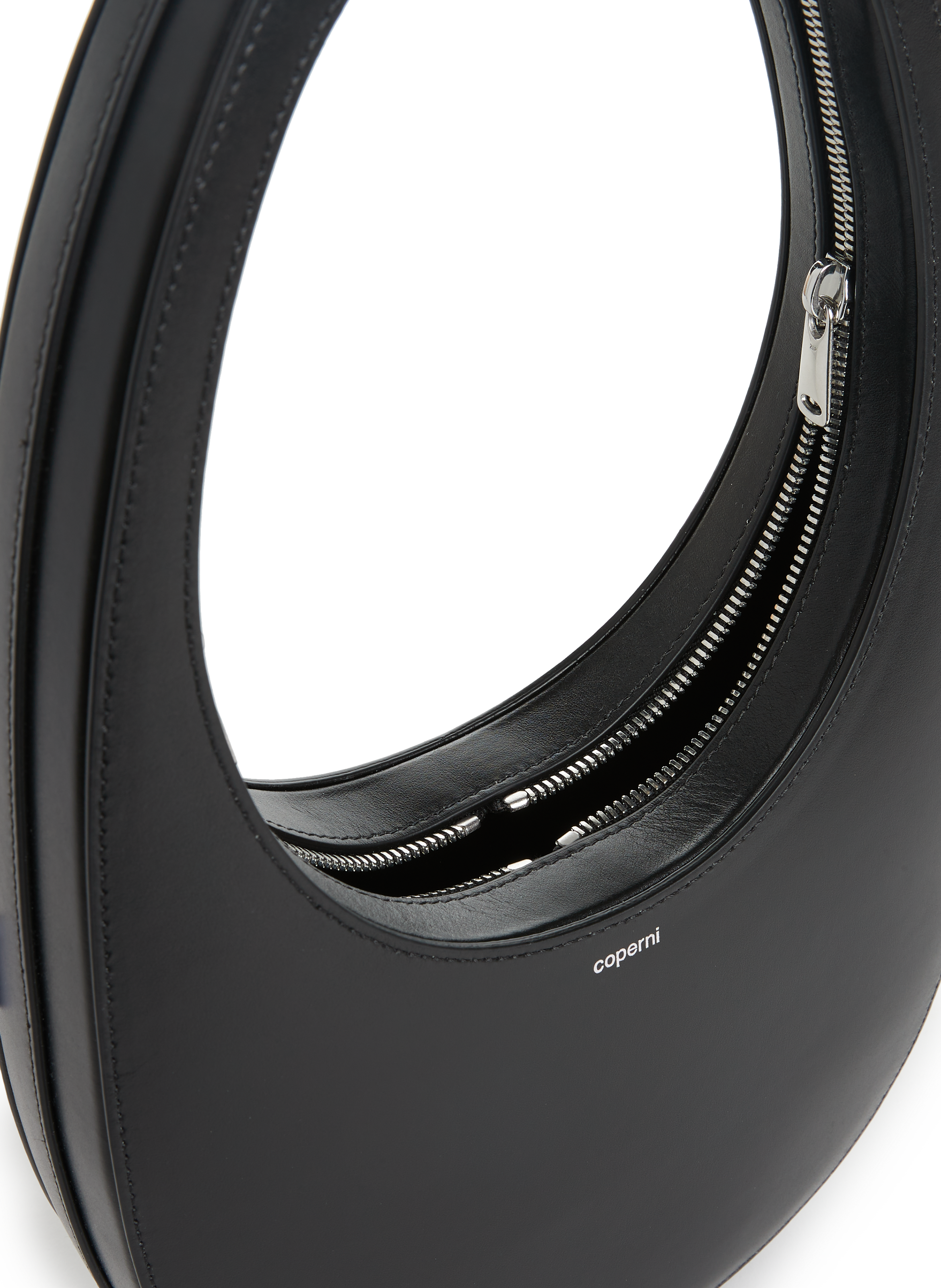 Swipe leather handbag COPERNI Black