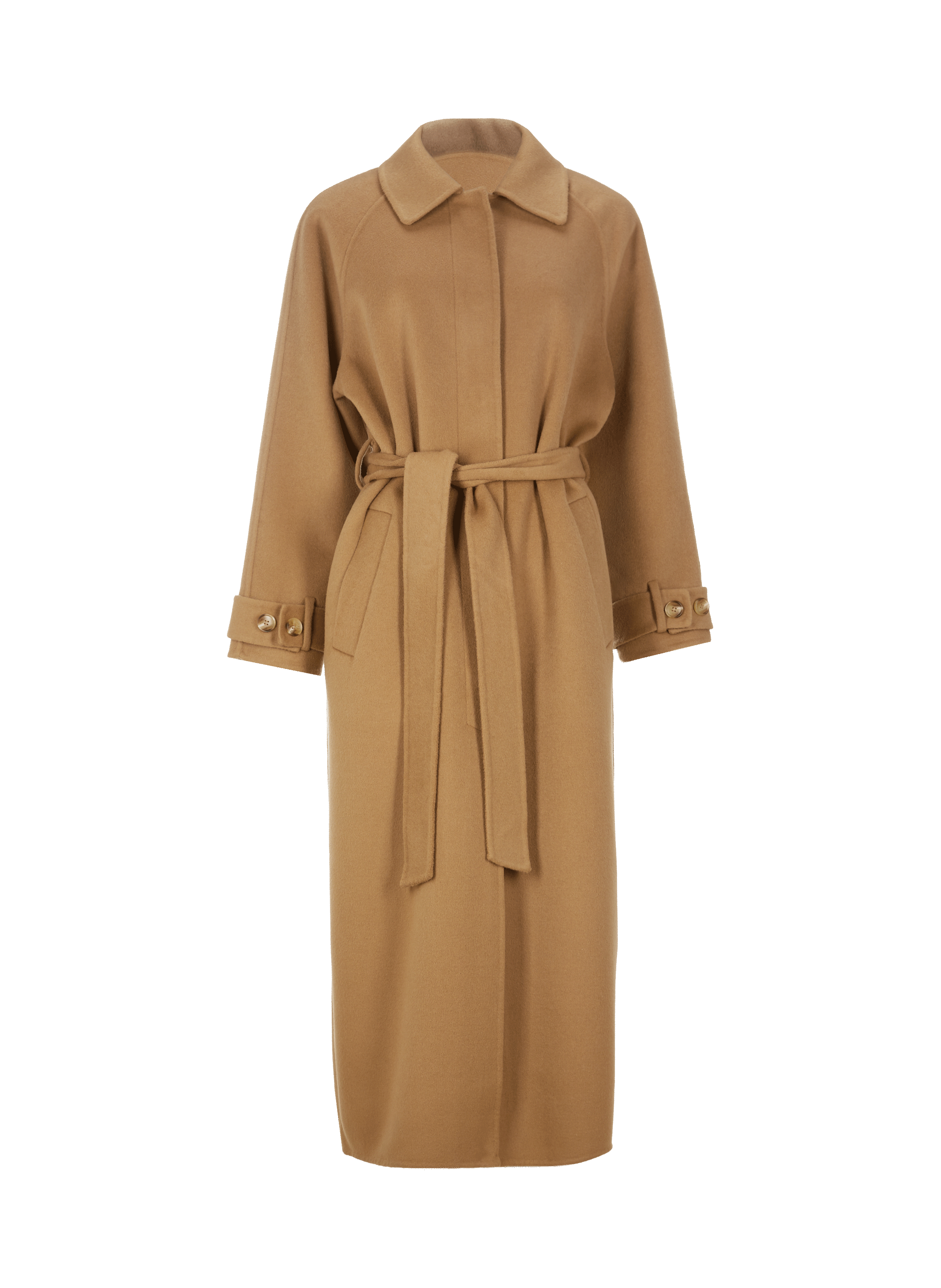 SAISON 1865 Sara wool-blend coat Brown