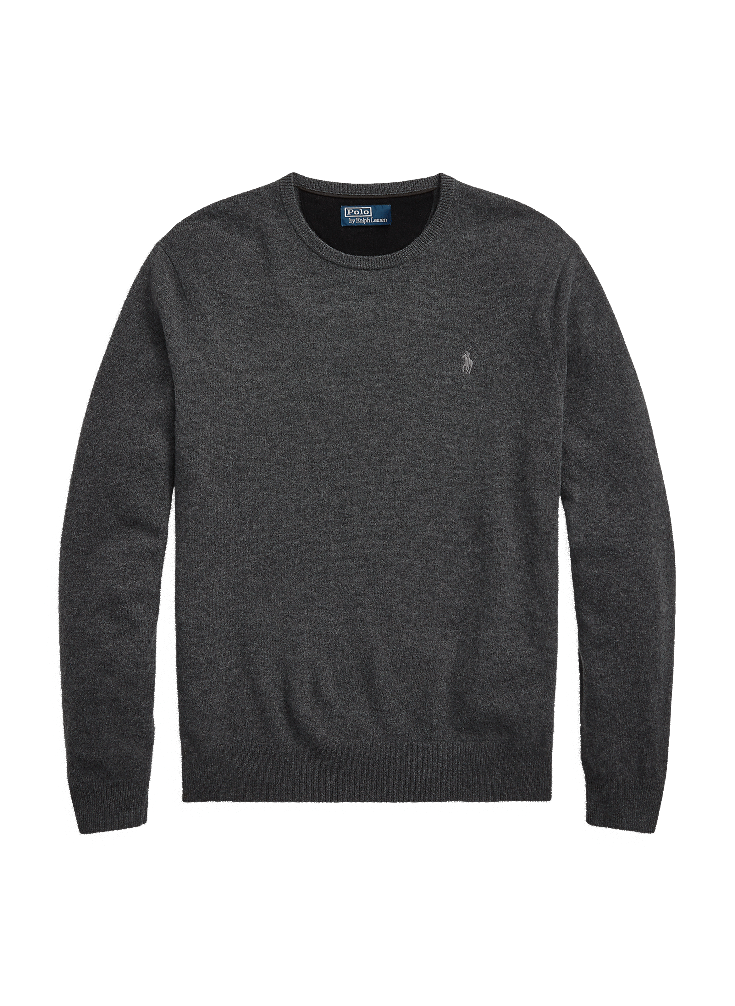 Pull col rond en laine