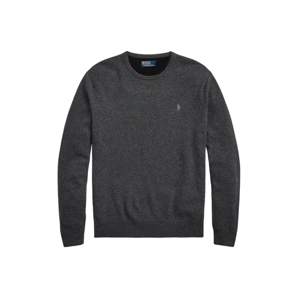 Pull col rond en laine